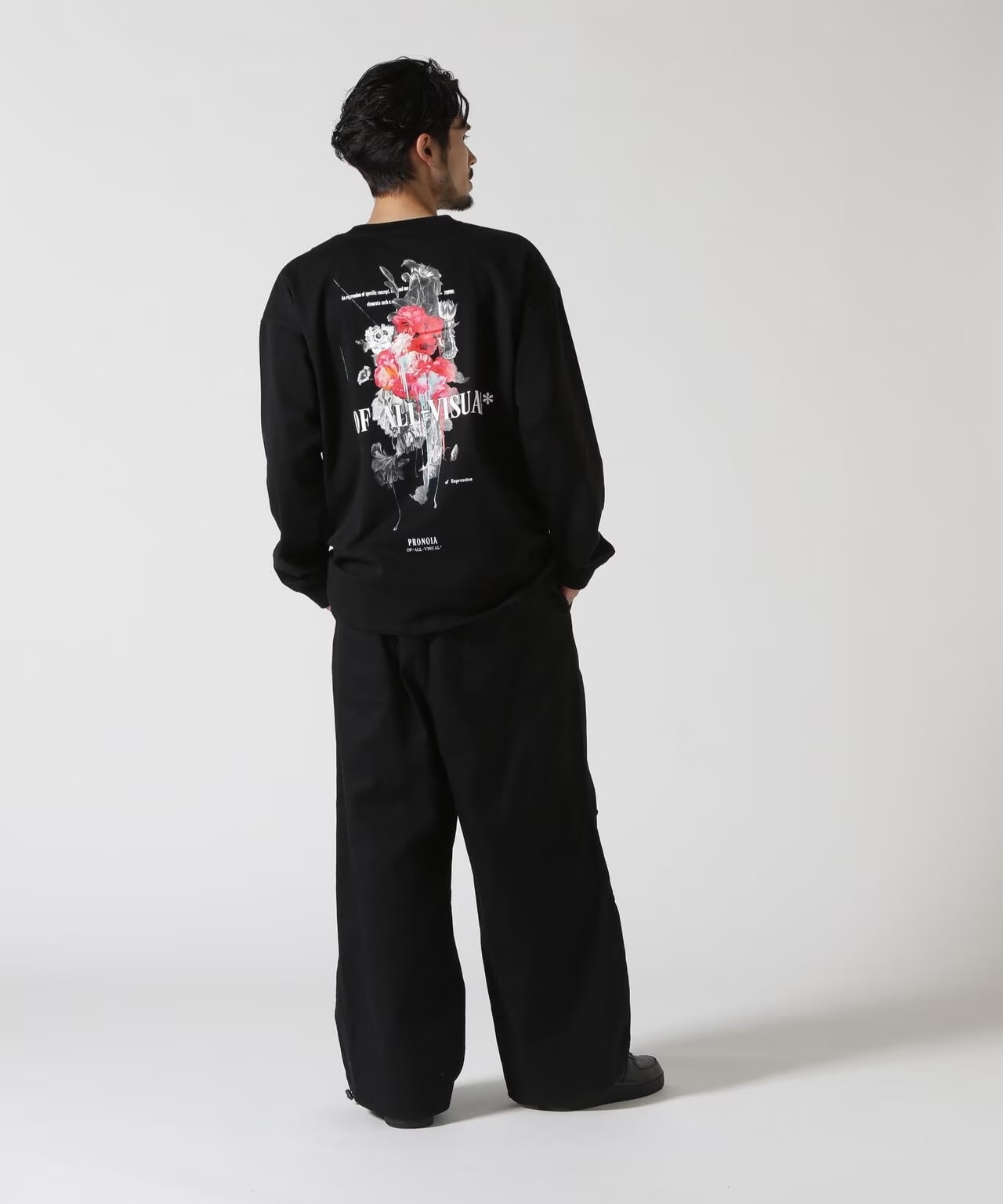 A4A/エーフォーエー/PRONOIA L/S TEE Black F