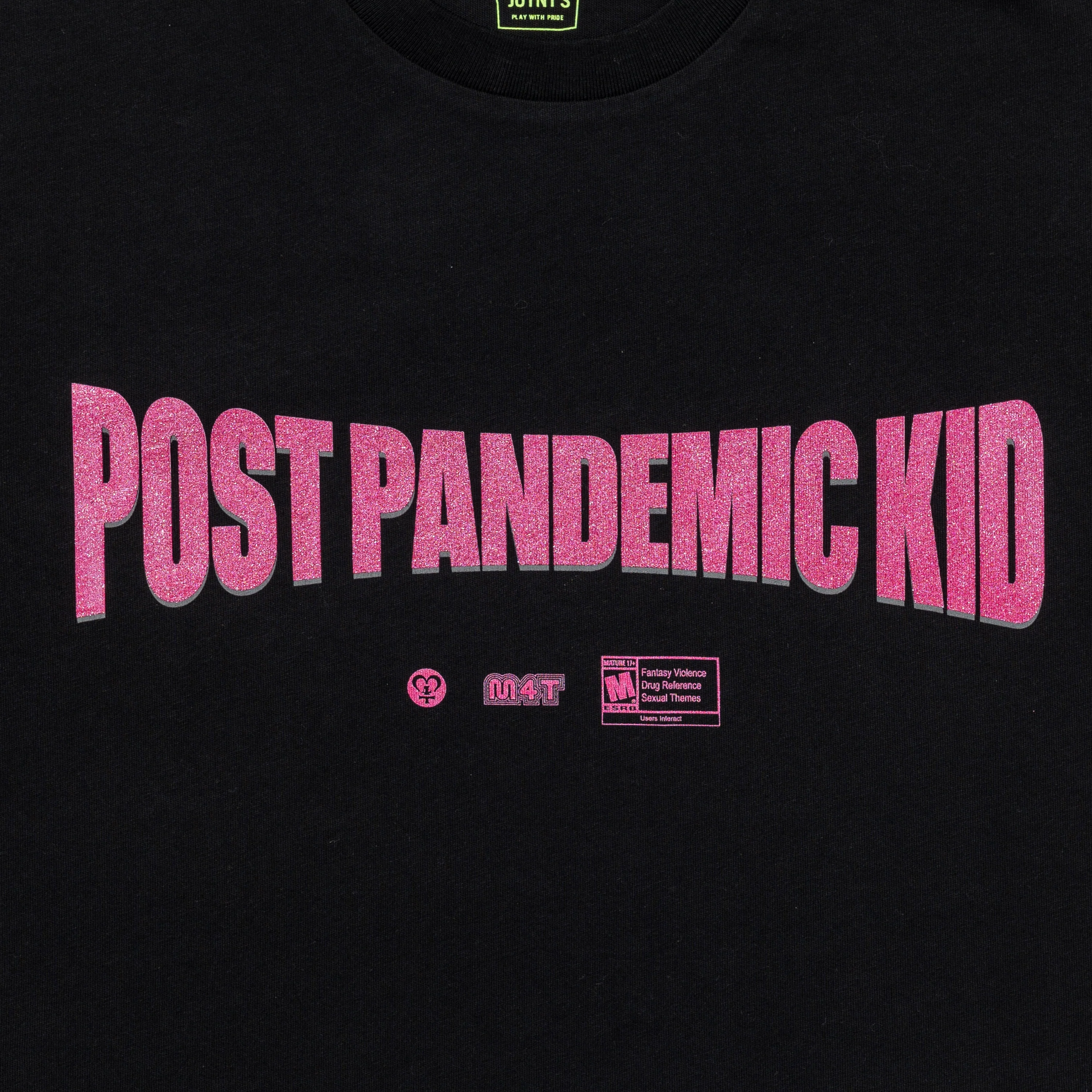 loosejoints/ルーズジョインツ/KEITA ISHIGURO - &#39;POST PANDEMIC KID&#39; S/S TEE BLACK S