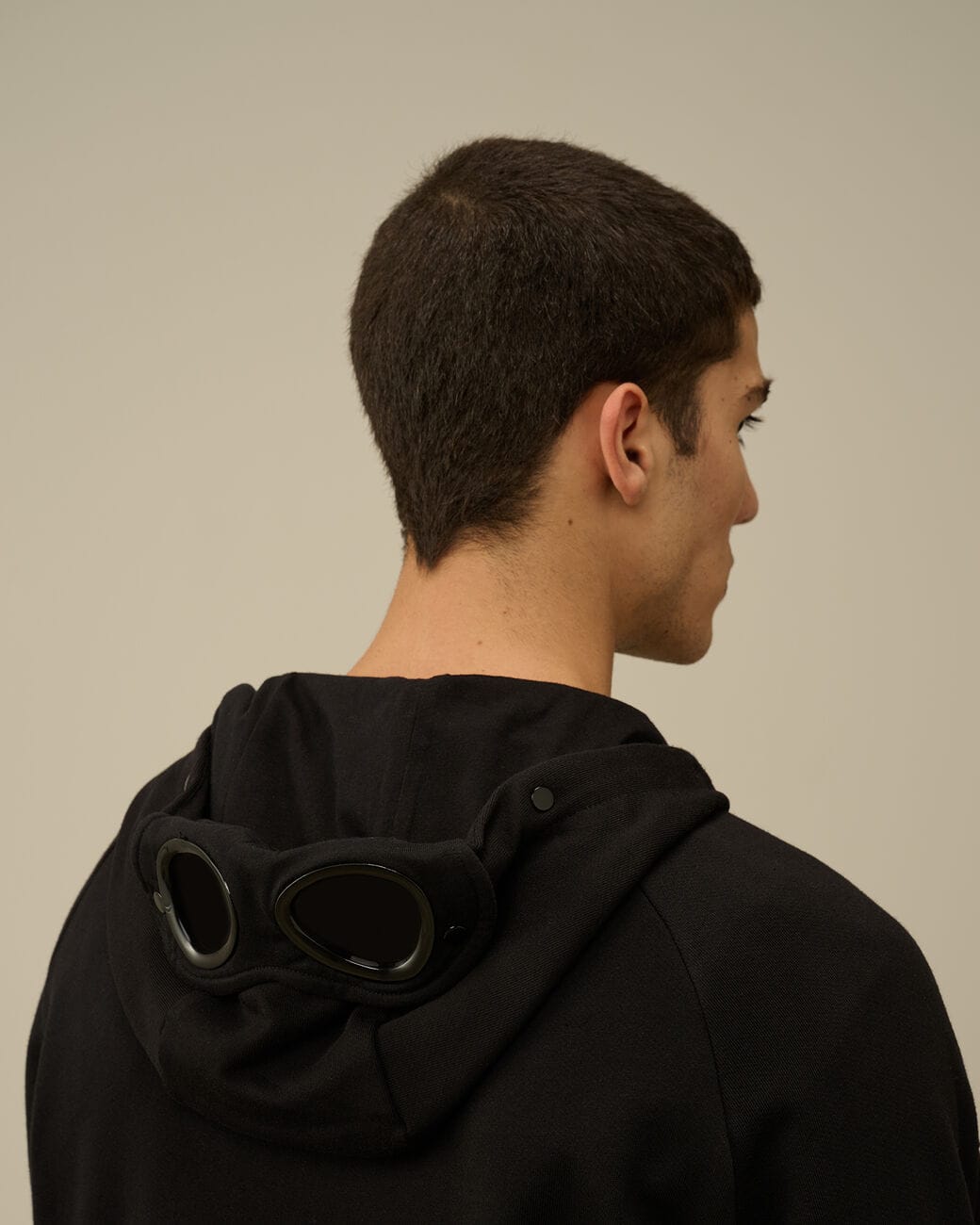 C.P. COMPANY/シーピーカンパニー/Diagonal Raised Fleece