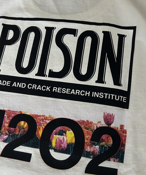 Peroxside/ペルオキシド/H2O2 LONG SLEEVE TEE WHITE 1