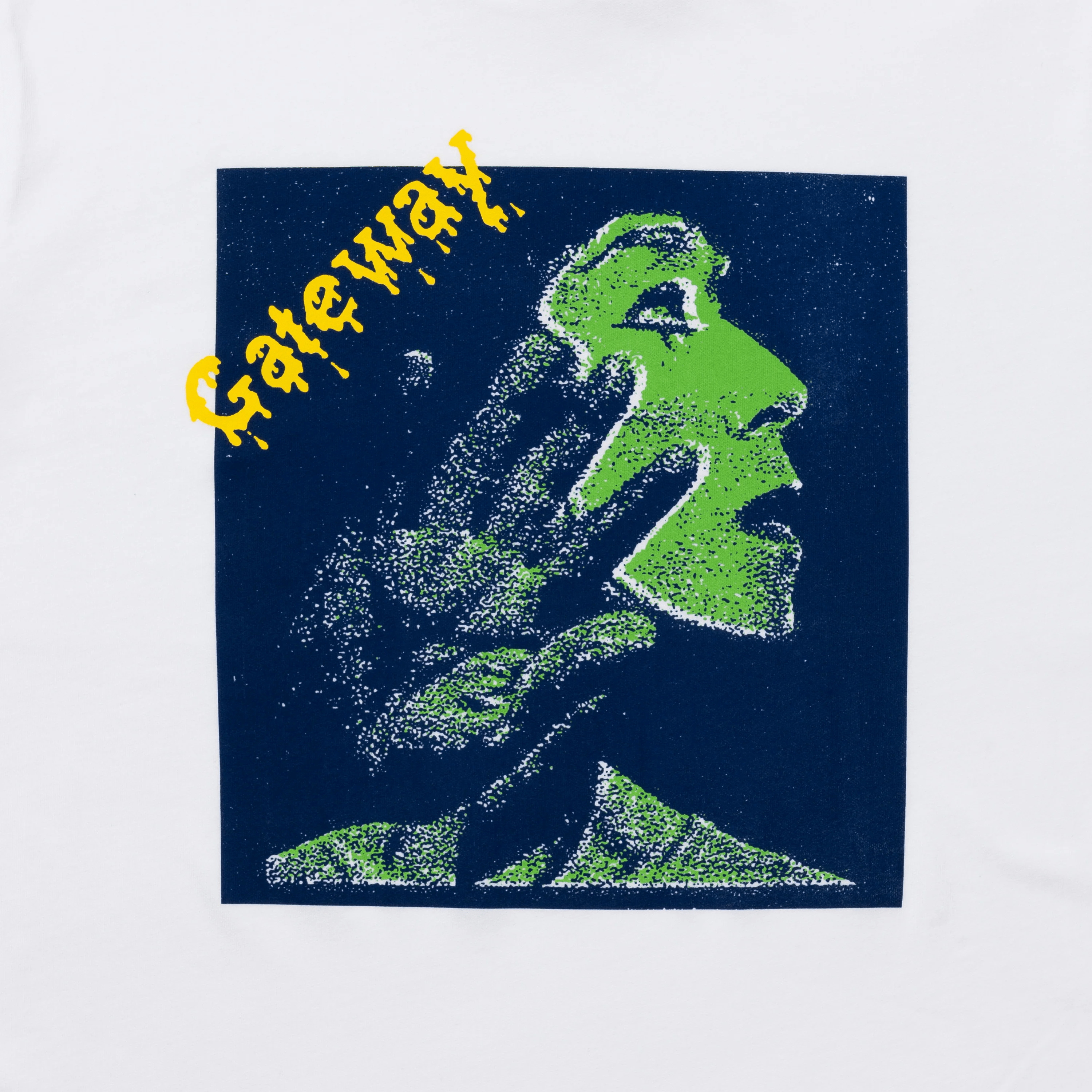 loosejoints/ルーズジョインツ/ED DAVIS - 'GATEWAY' S/S TEE WHITE S