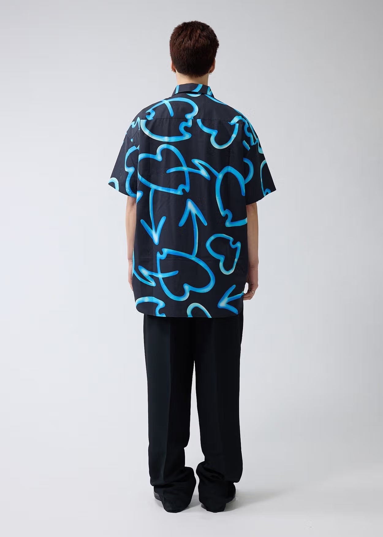 New Amsterdam/ニューアムステルダム/LOVER SHIRT SHORT SLEEVES BLACK S