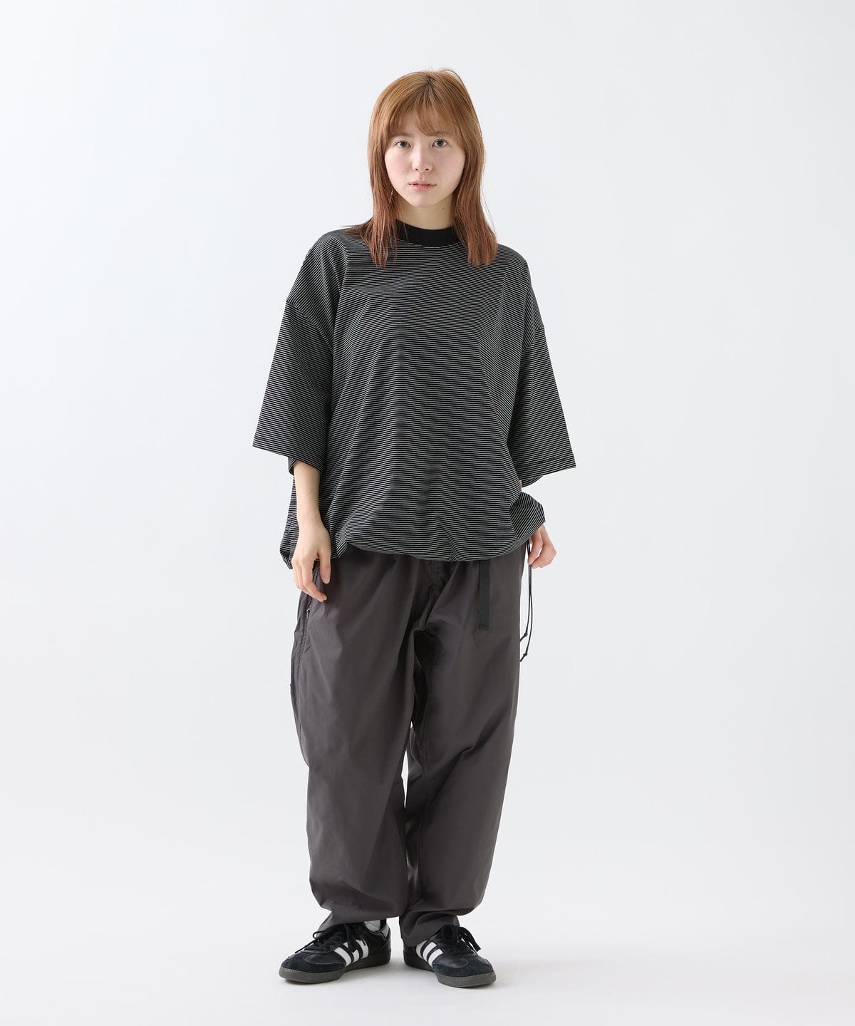 meltum/メルタム/BORDER BALLOON TEE S/S BLACK 2