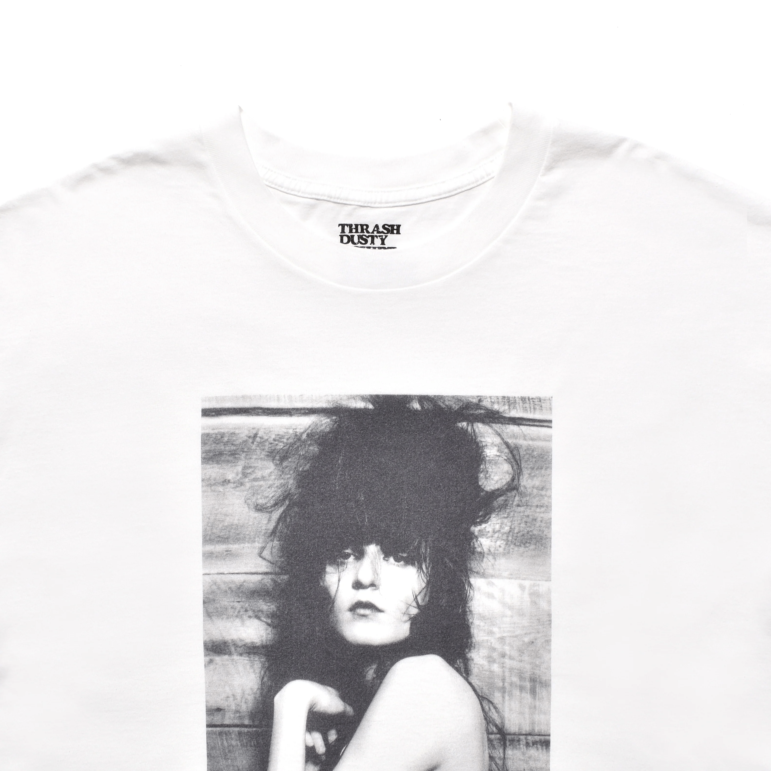 MINEDENIM/マインデニム/Stie-lo × Irina.L "Sideways figure" T-SH WHITE M