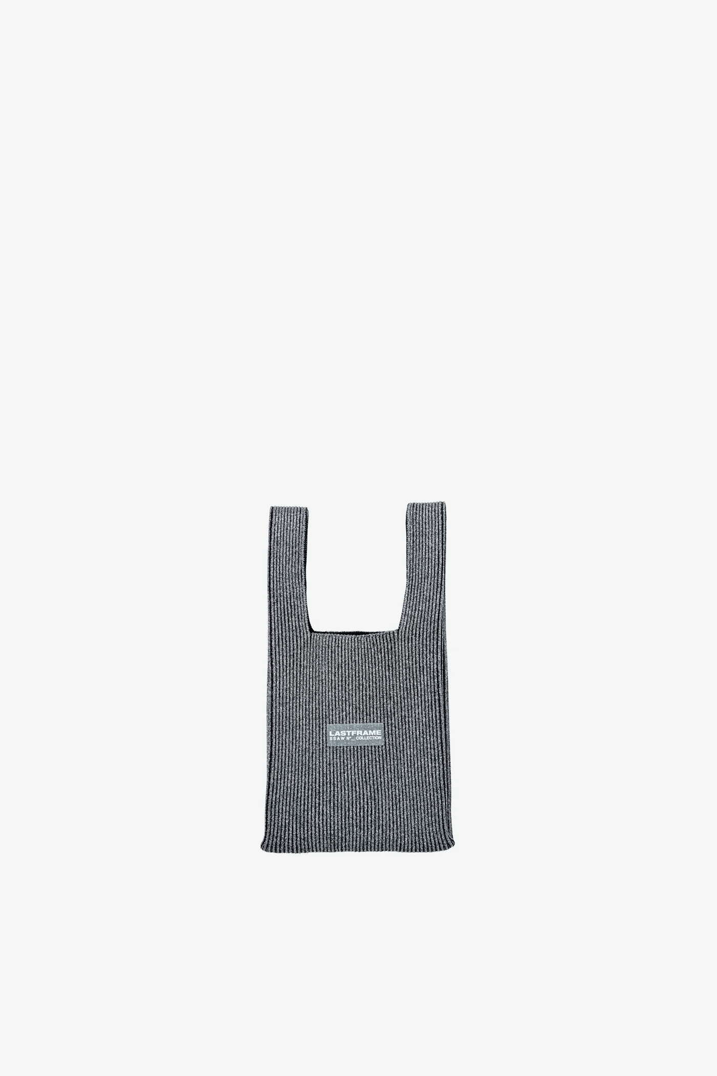 LASTFLAME／ラストフレーム/KASANE MARKET BAG SMALL / DARK SILVER × BLACK DARK SILVER × BLACK F