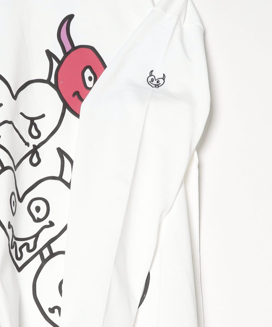 maxsix/マックスシックス/ONI HERTS L/S TEE White M