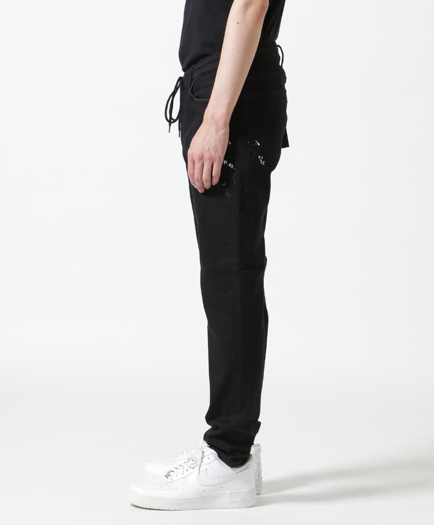 SURT/サート/BLACK ペンキデニム BLACK XS