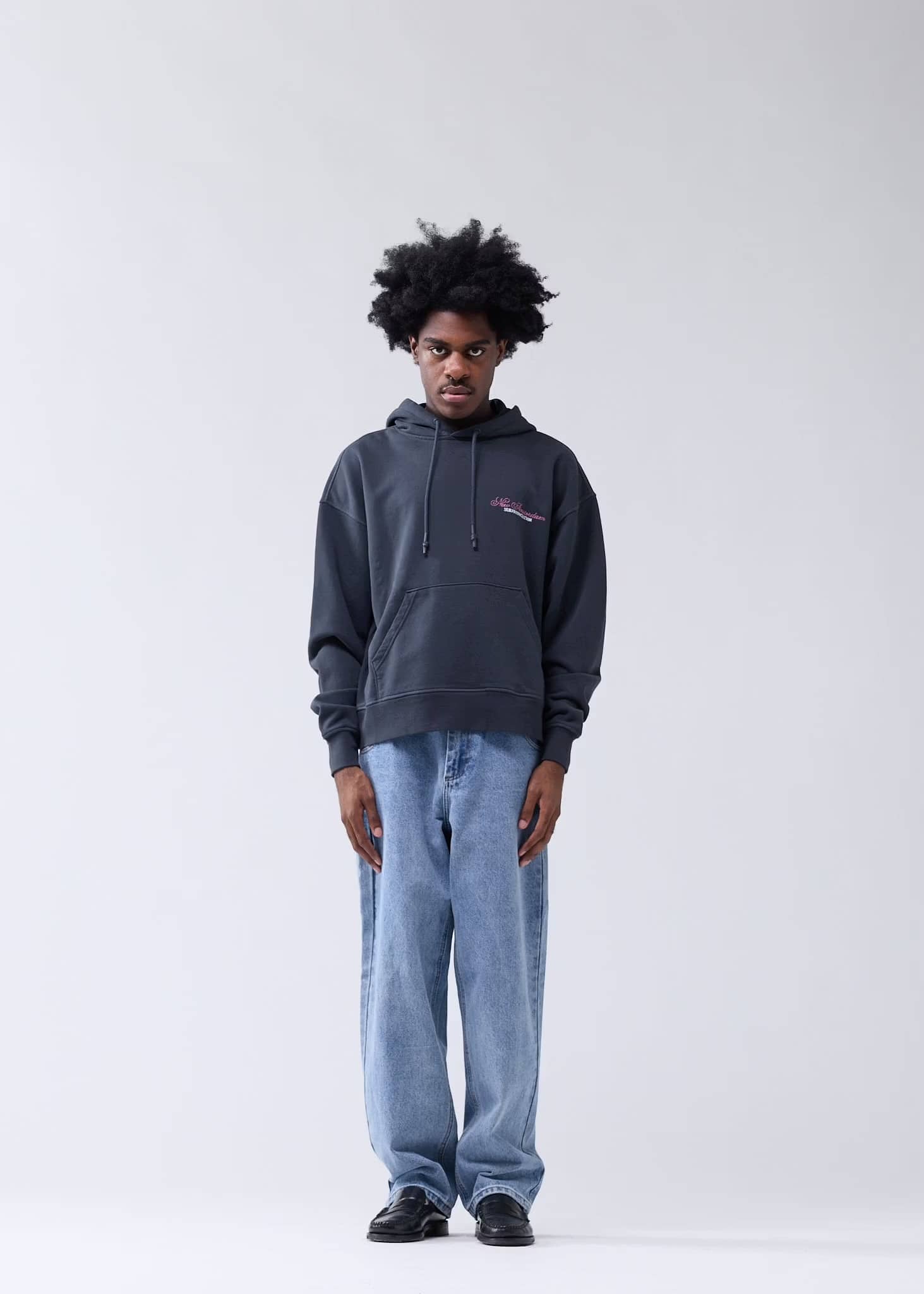 NewAmsterdam/ニューアムステルダム/ATLAS HOODIE BLACK BLACK S