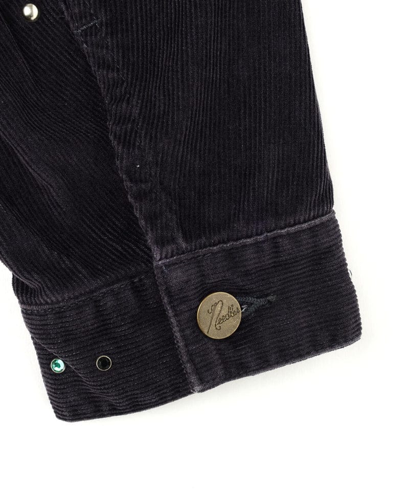 Needles/ニードルズ/STUDDED JEAN JACKET - 14W CORDUROY BLACK M