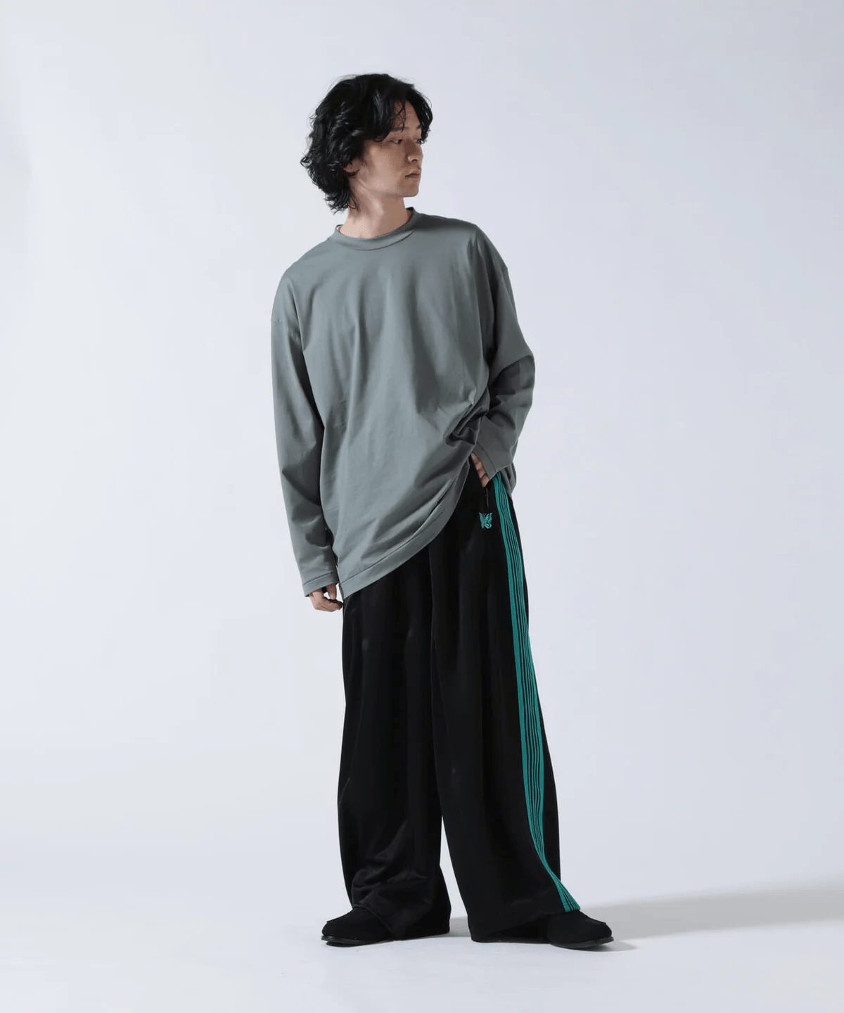 NEEDLES【B’2nd EXCLUSIVE】/ニードルズ【B'2nd別注】H.D. Track Pant - Poly Smooth / 2026 S/S BLACK(1) XS