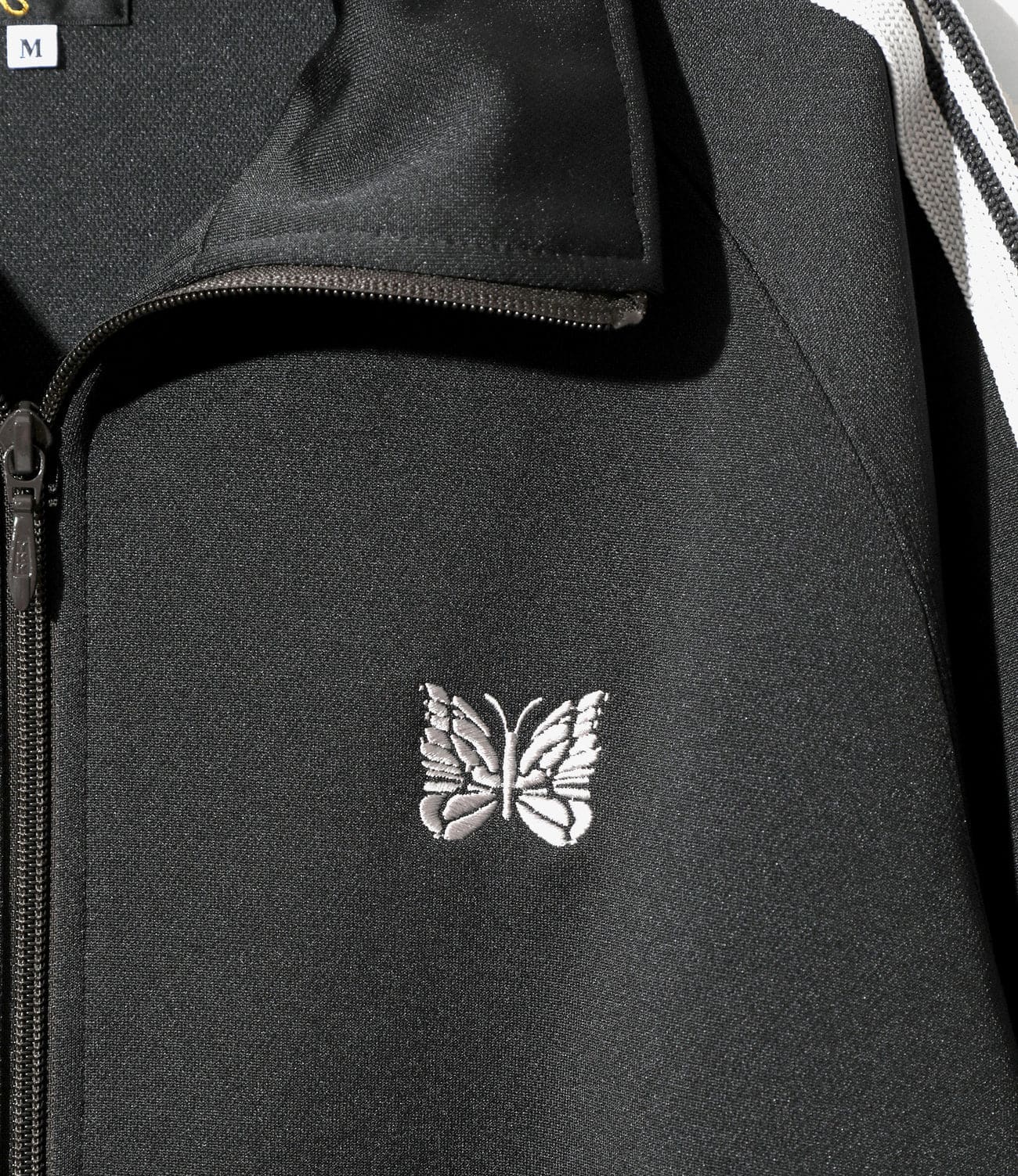 Needles/ニードルズ/Track Jacket - Poly Smooth CHARCOAL M
