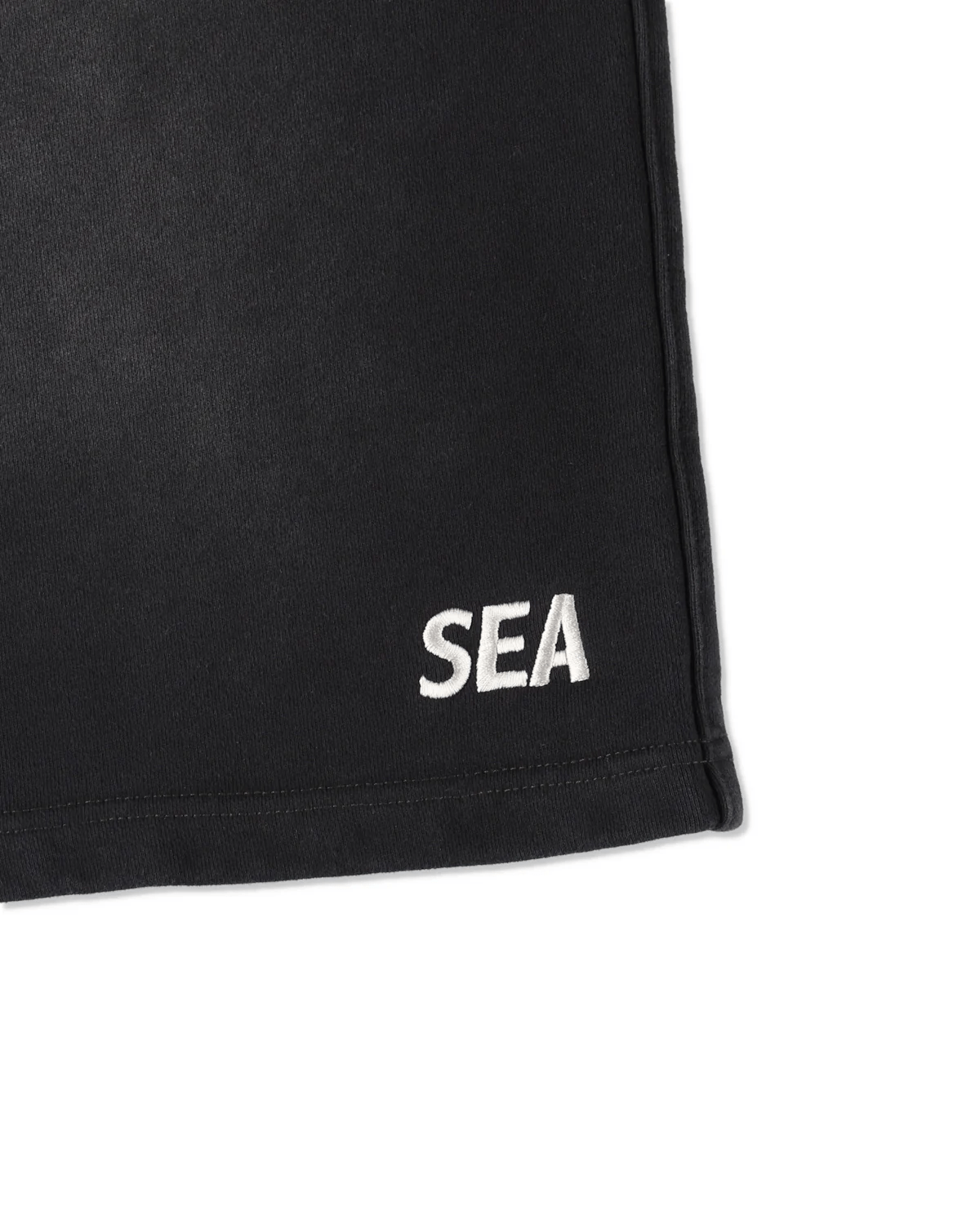 WINDANDSEA/ウィンダンシー/SULFUR DYEING LOGO HALF PANTS BLACK M