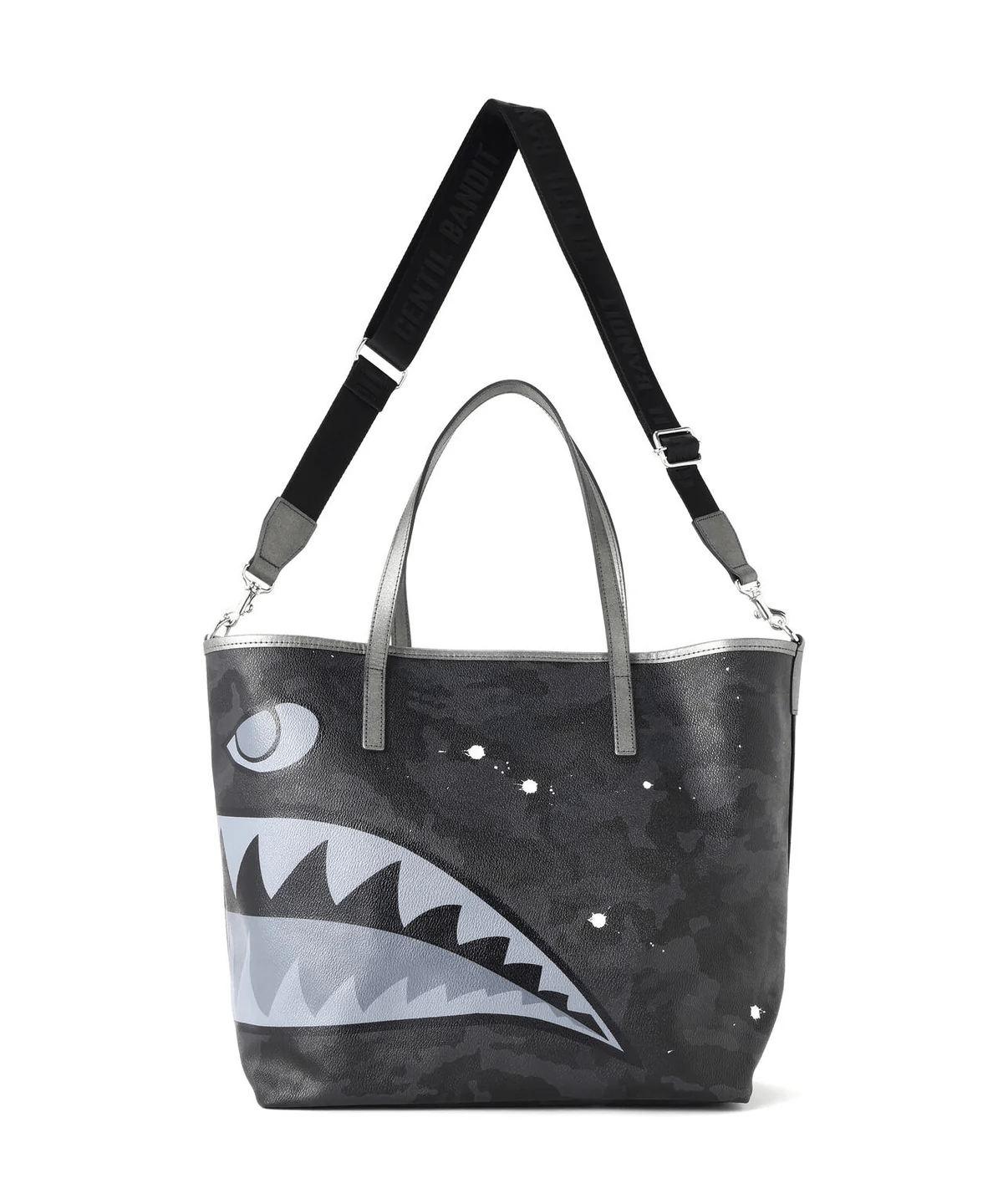 GENTIL BANDIT/ジャンティバンティ/GENTIL BANDIT x B'2nd /別注SHARK TOTE MM BLACK F