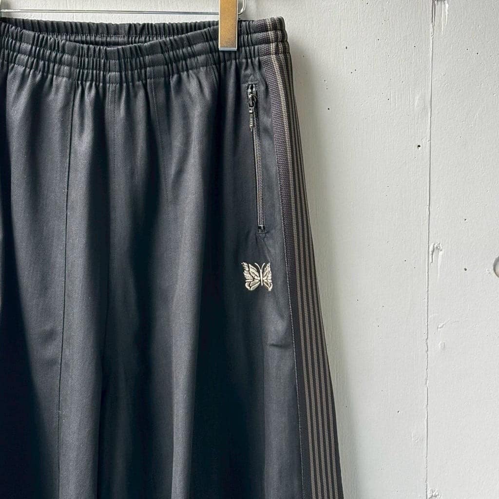 NEEDLES【B’2nd EXCLUSIVE】/ニードルズ【B'2nd別注】/H.D. Track Pant - Denim - BLACK BLACK XS