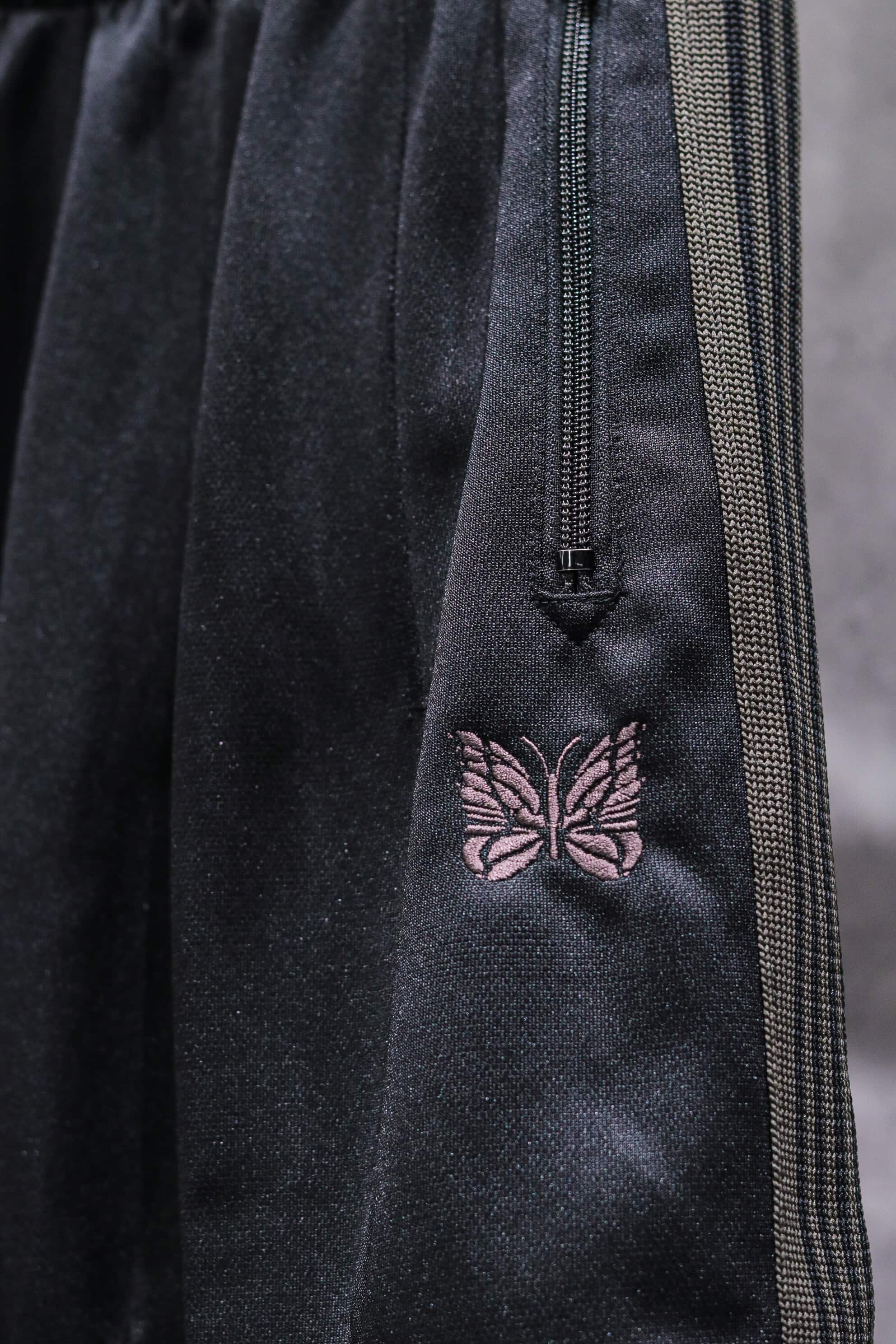 NEEDLES【B’2nd EXCLUSIVE】/ニードルズ【B'2nd別注】/H.D. Track Short - Poly Smooth BLACK XS
