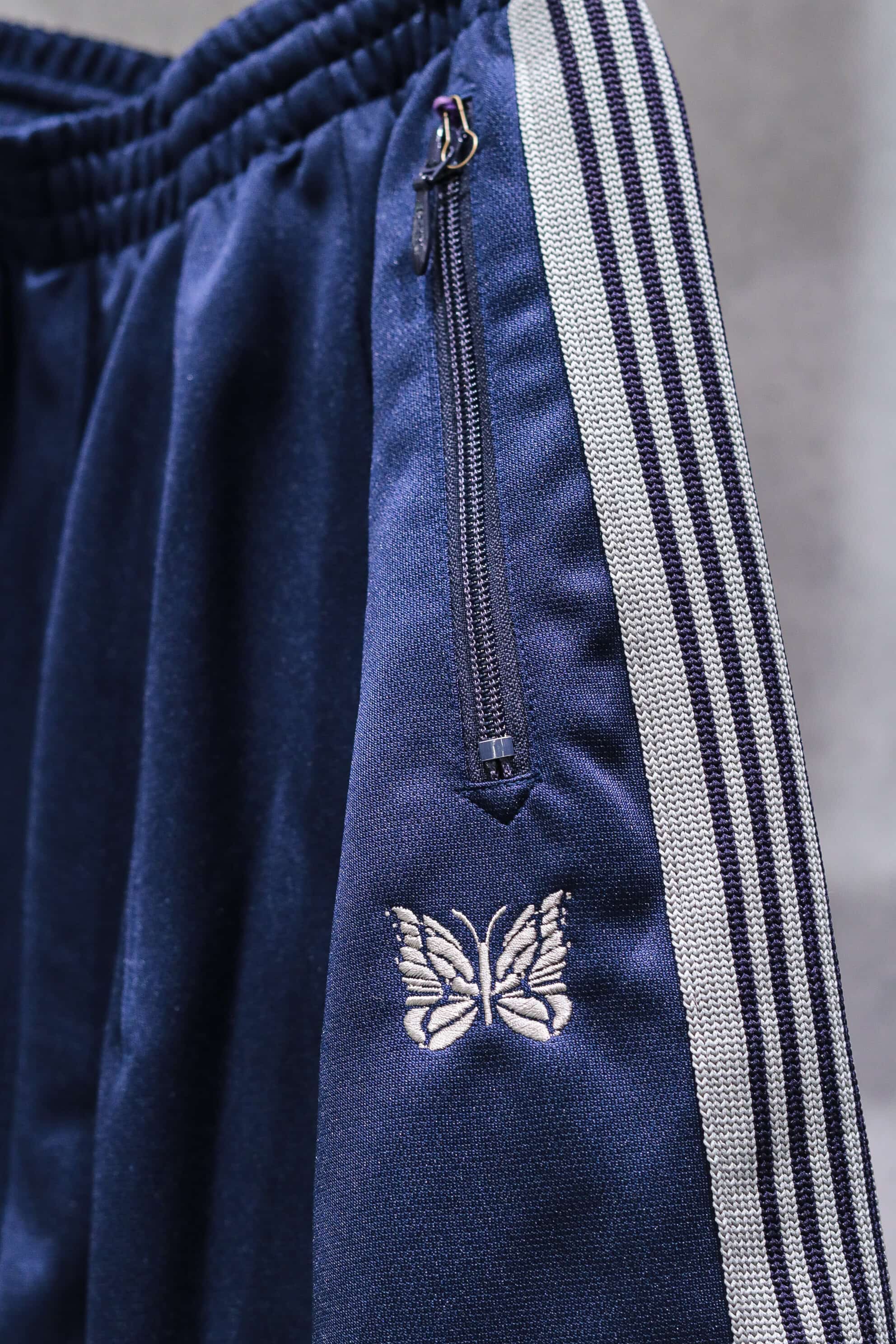 NEEDLES【B’2nd EXCLUSIVE】/ニードルズ【B'2nd別注】/H.D. Track Short - Poly Smooth NAVY XS