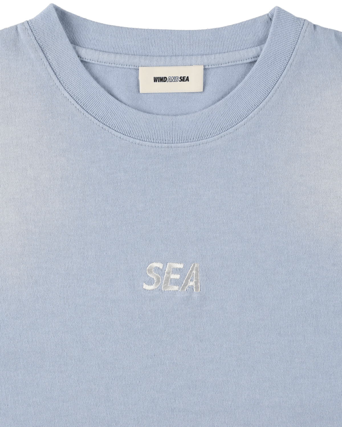 WINDANDSEA/ウィンダンシー/SULFUR DYEING LOGO S/S TEE SAX S