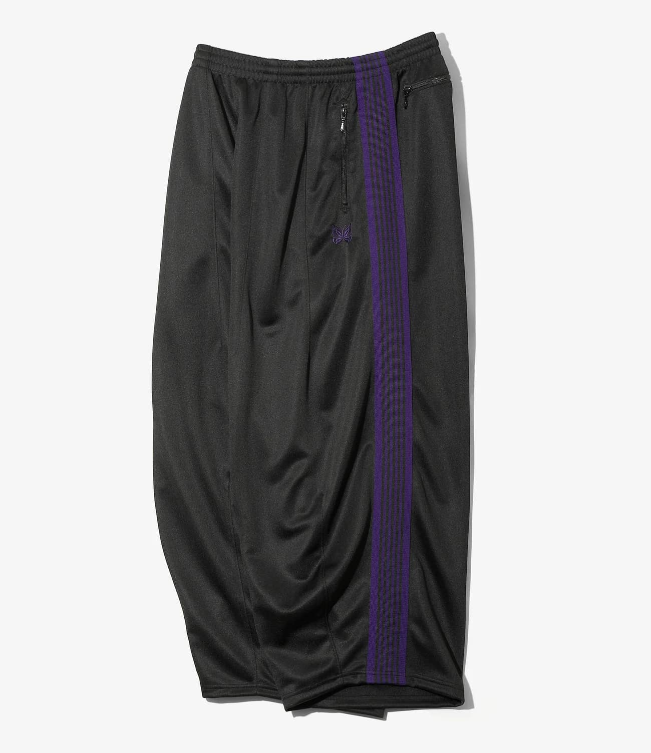 NEEDLES/ニードルズ/H.D. TRACK PANT - POLY SMOOTH Black XS