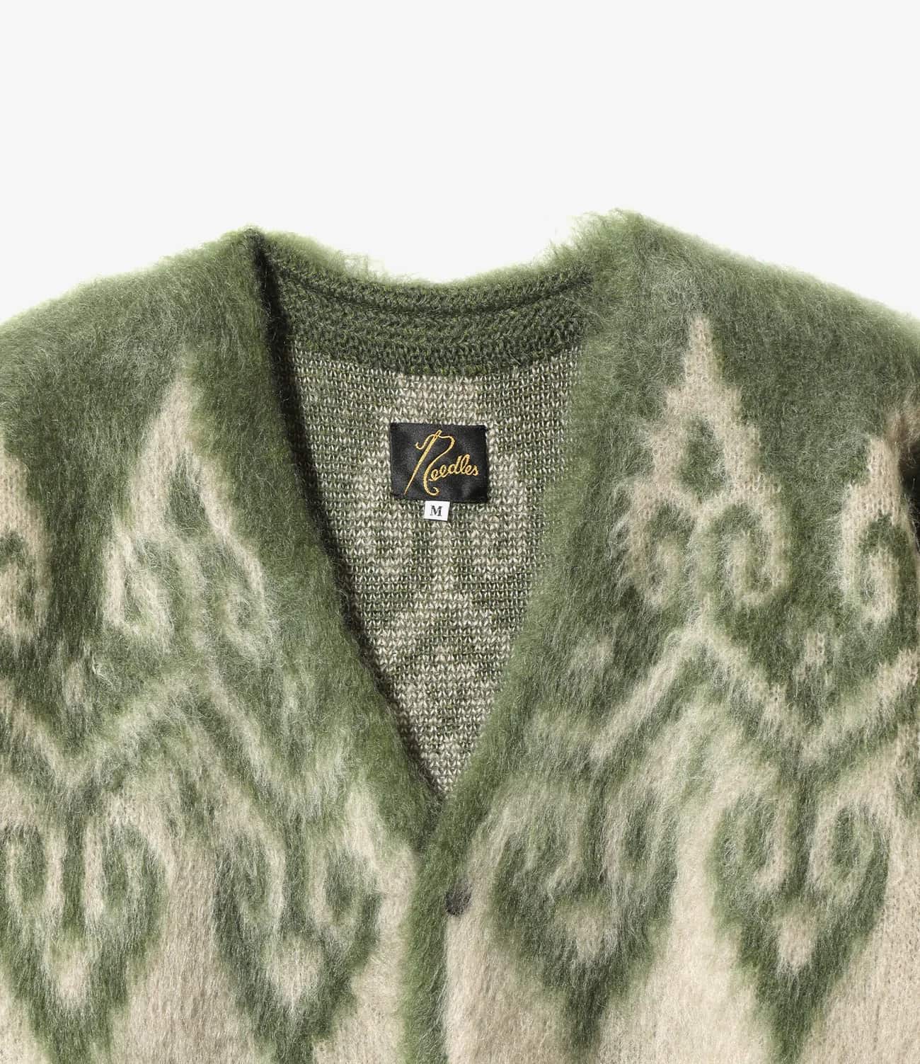 NEEDLES/ニードルズ/MOHAIR CARDIGAN - NORDIC Olive S