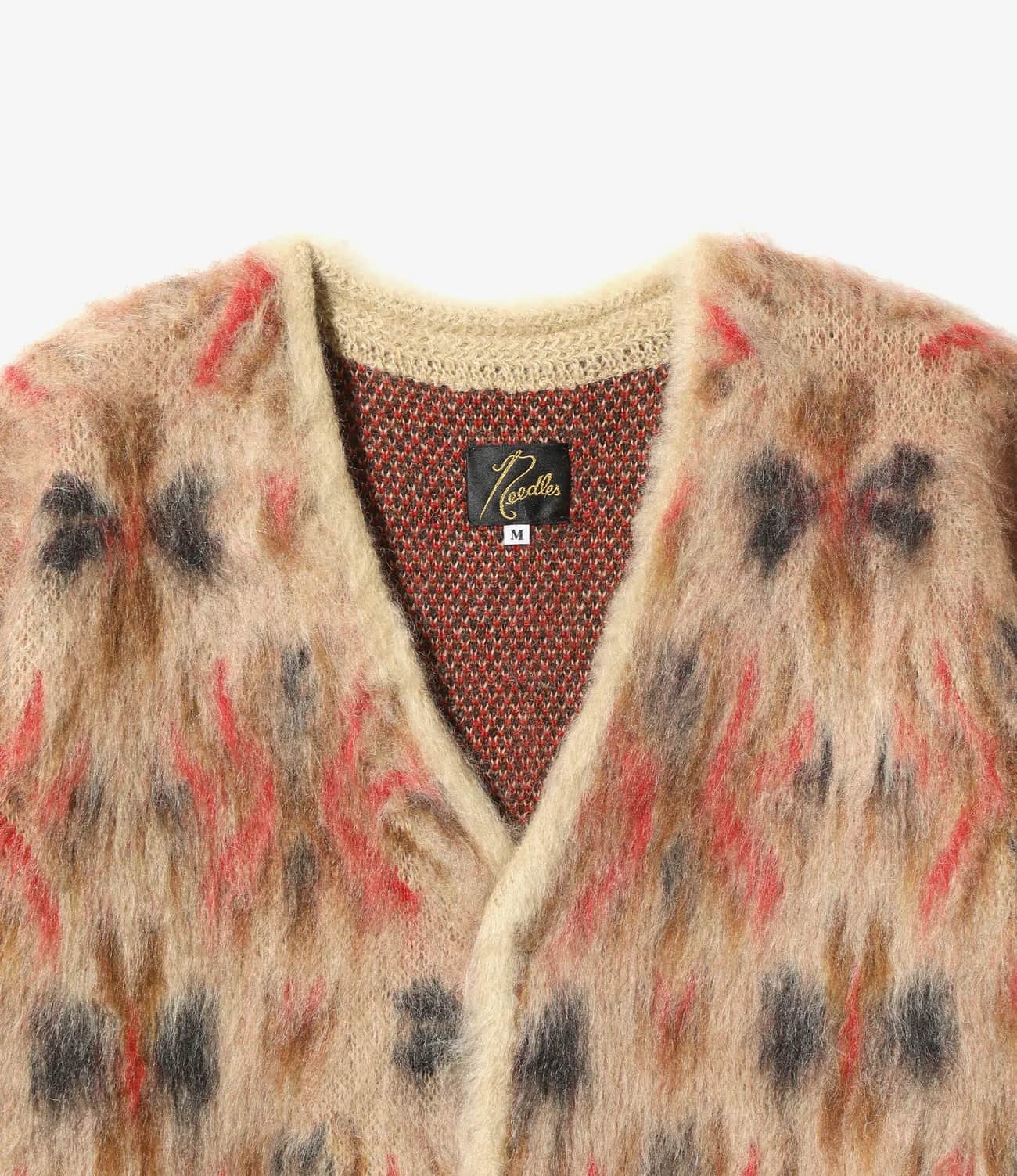 NEEDLES/ニードルズ/MOHAIR CARDIGAN - FOLKLORE Camel S