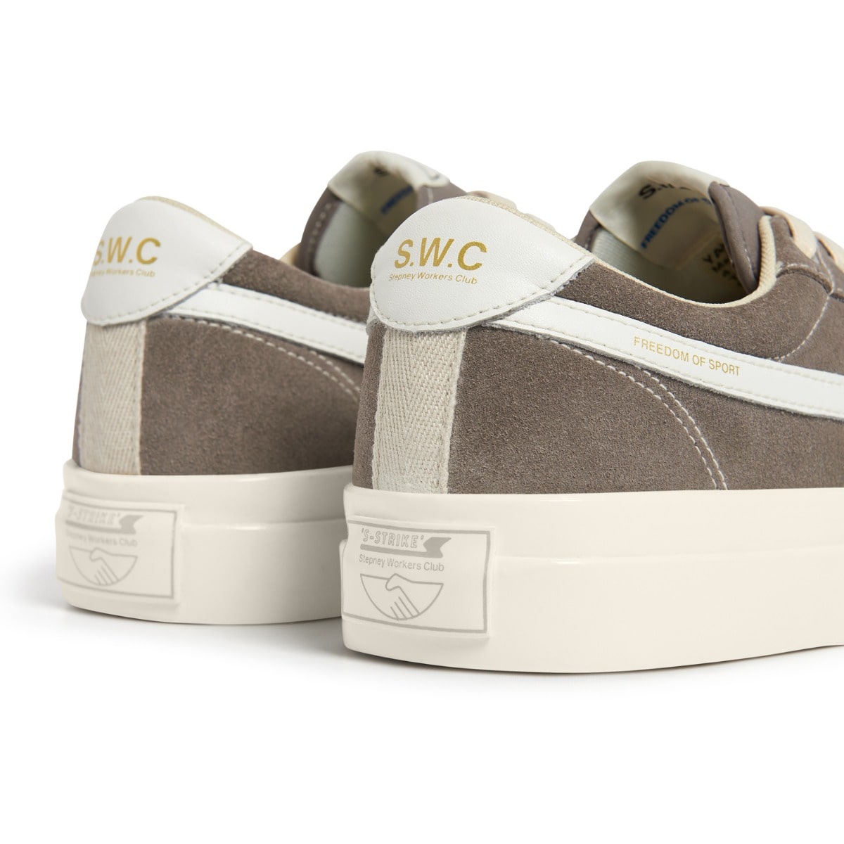 Stephney Workers Club/ステップニーワーカーズクラブ/DELLOW S-STRIKE SUEDE GRAY-WHITE 42