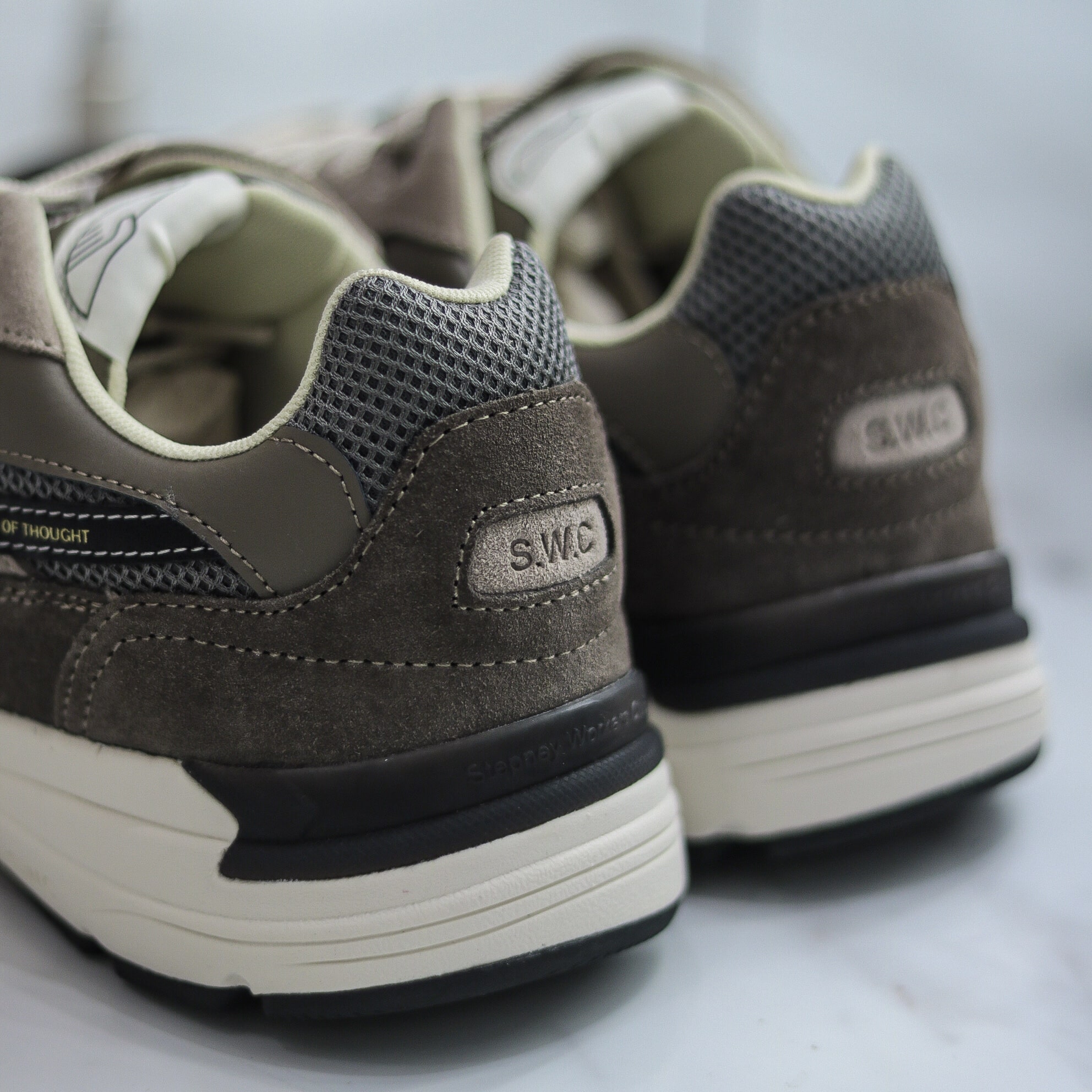 Stephney Workers Club/ステップニーワーカーズクラブ/AMIEL S-STRIKE SUEDE GRAY 42