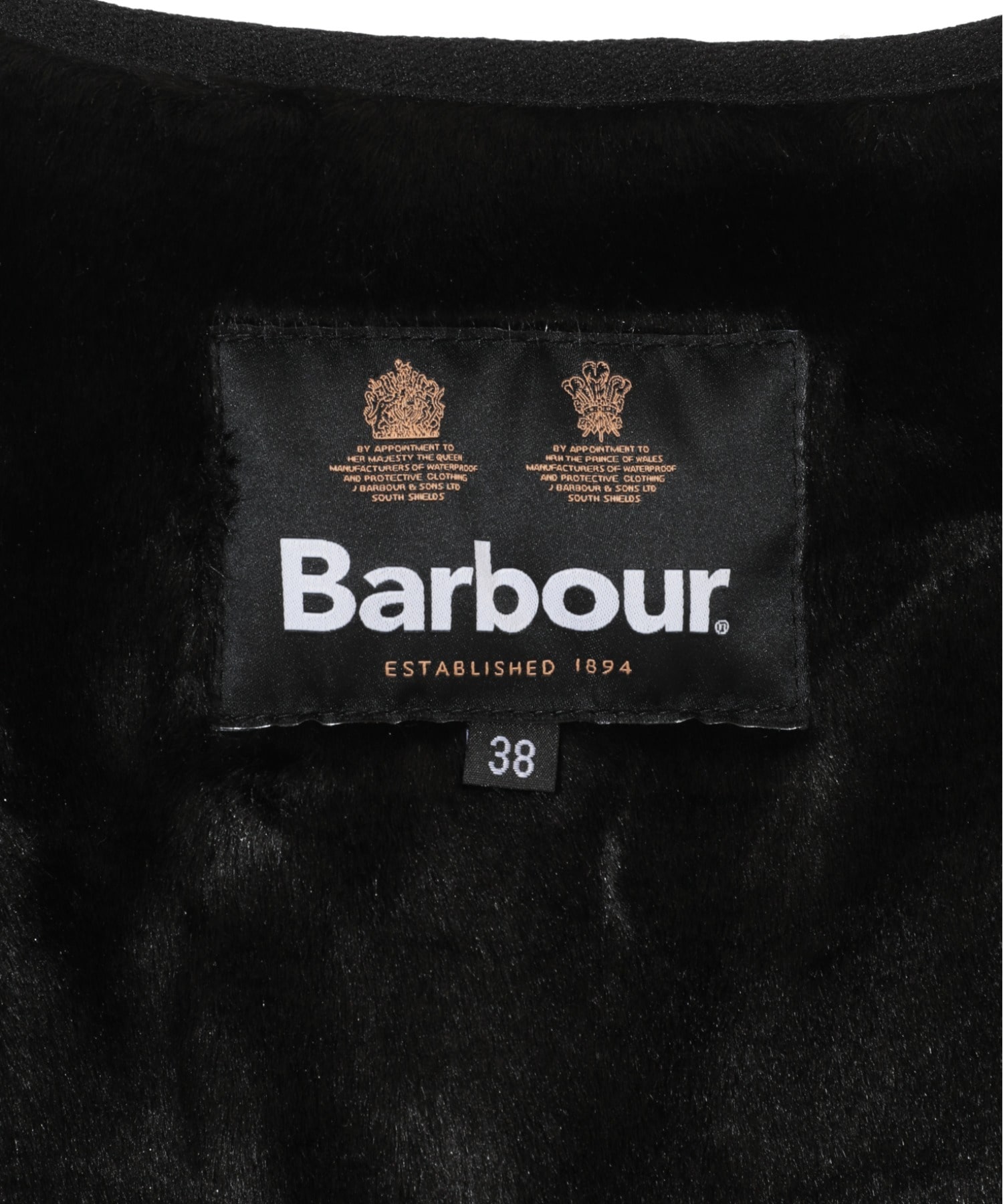 BARBOUR/バブアー/フロントジップファーライナーベスト（スリムフィット） BLACK 40