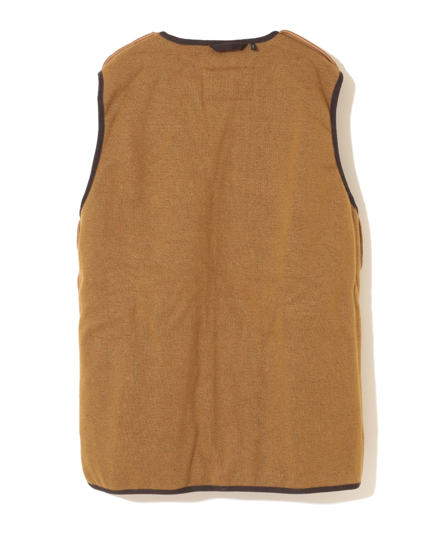 BARBOUR/バブアー/フロントジップファーライナーベスト（スリムフィット） LIGHT BROWN 38