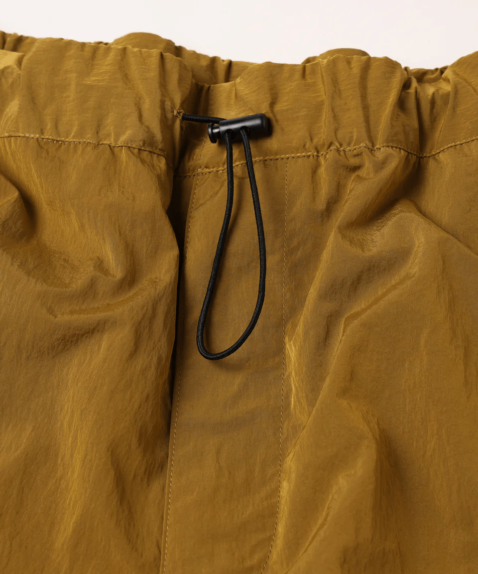 JieDa/ジエダ/NYLON PARACHUTE PANTS YELLOW 1