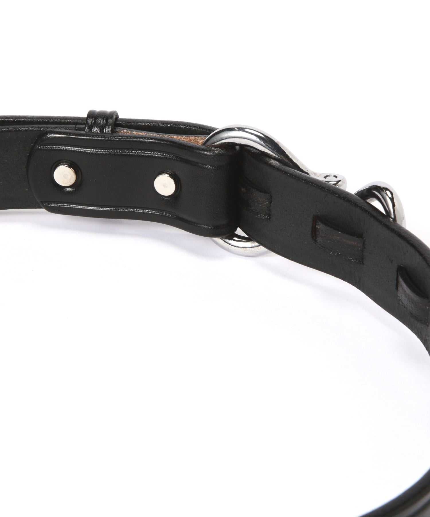 TORY LEATHER/トリーレザー/Nickel Hoof Pick Belt BLACK 34