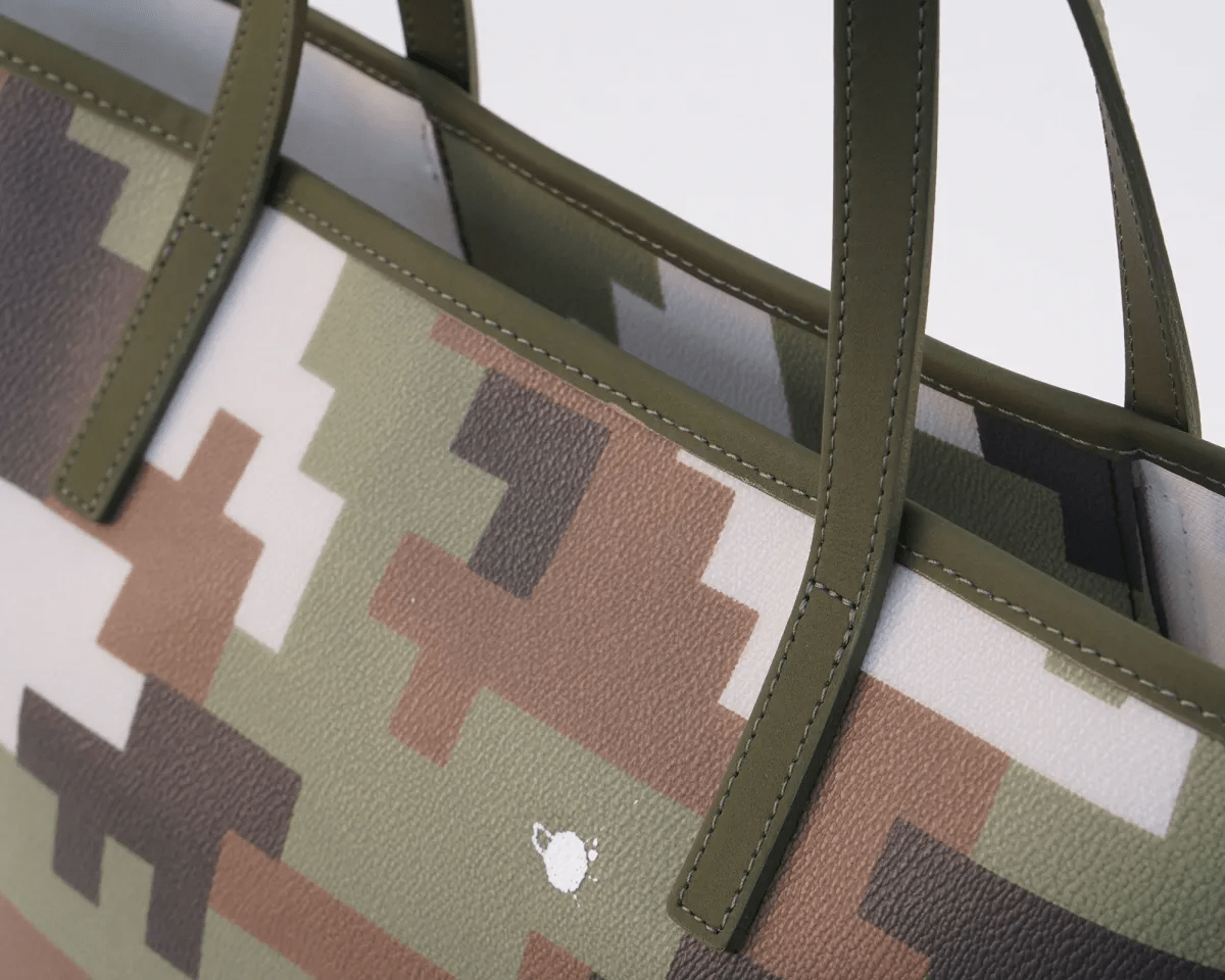 GENTIL BANDIT/ジャンティバンティ/トートバッグ MM カーキデジカモ F