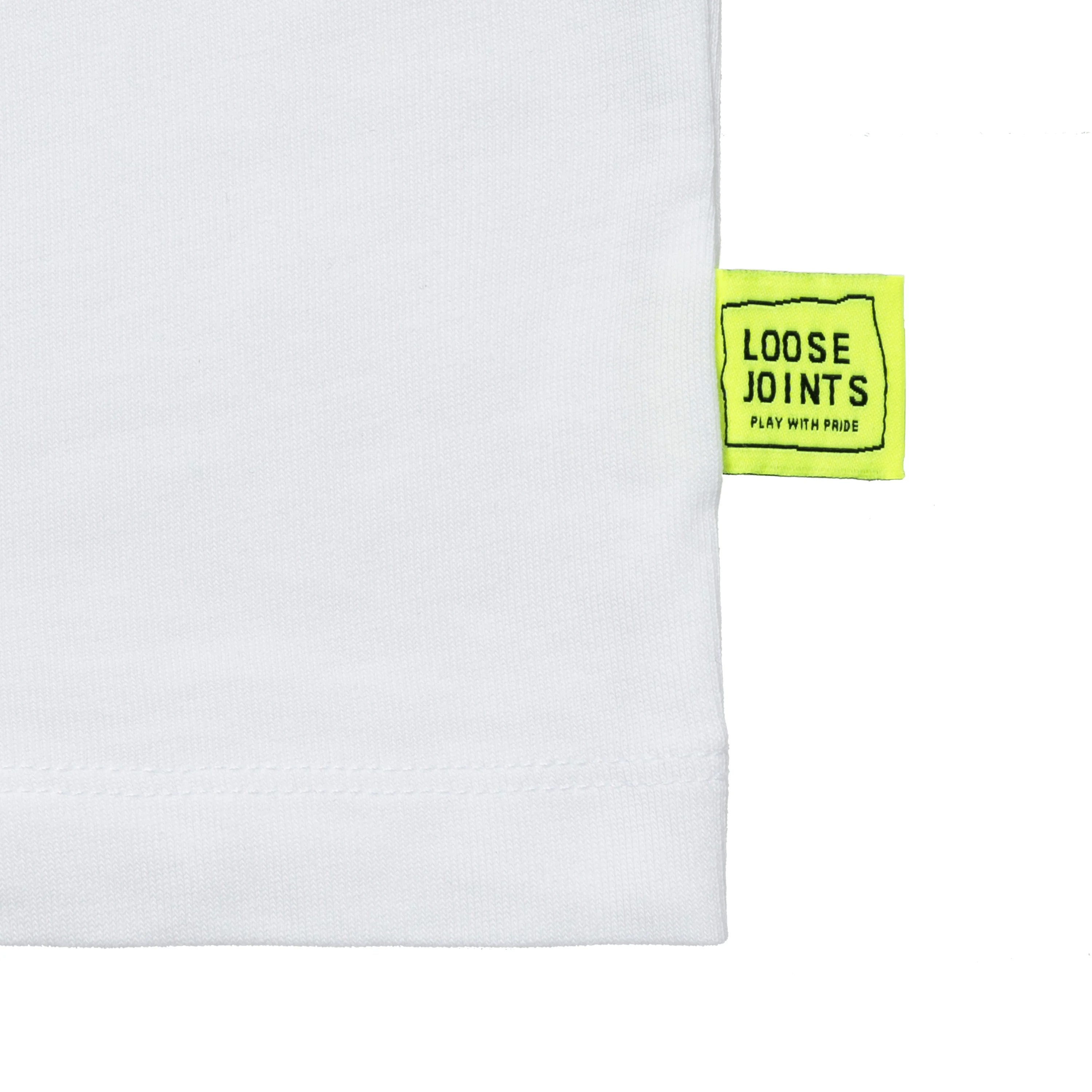 loosejoints/ルーズジョインツ/CARLOS NUNEZ - 'AMAZING BABY' S/S TEE WHITE S