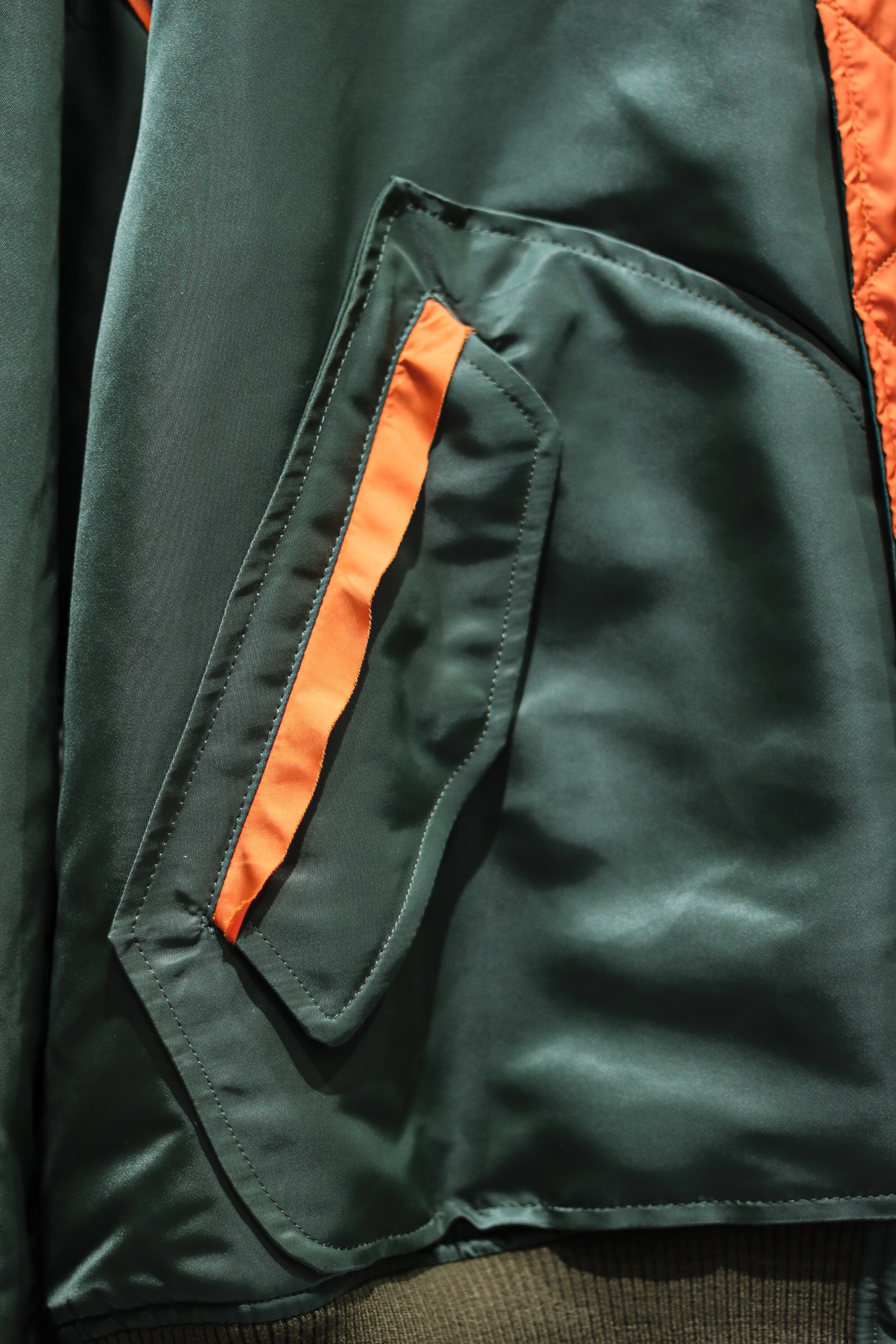 DISCOVERED/ディスカバード/ BOA SLEEVE MA-1(3 KHAKI)｜ B'2nd