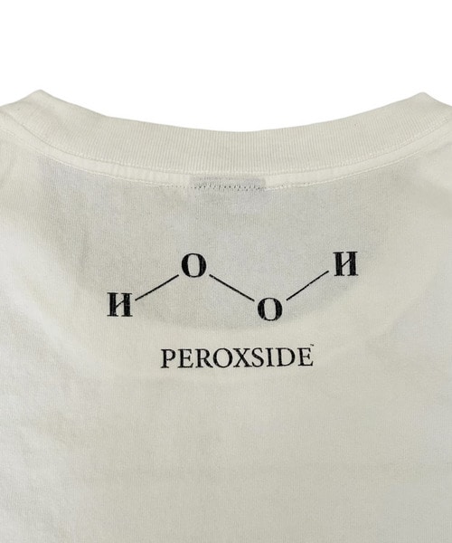Peroxside/ペルオキシド/PEROXSIDE LOGO TEE WHITE 1