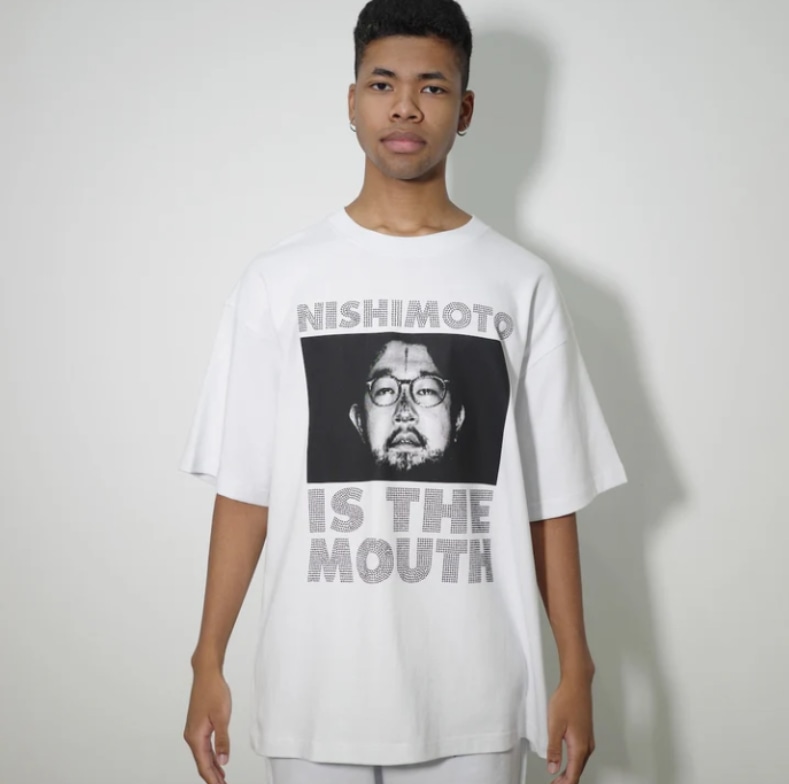 NISHIMOTO IS THE MOUTH/ニシモトイズザマウス/ S/S TEE NIM-L11CRS White M