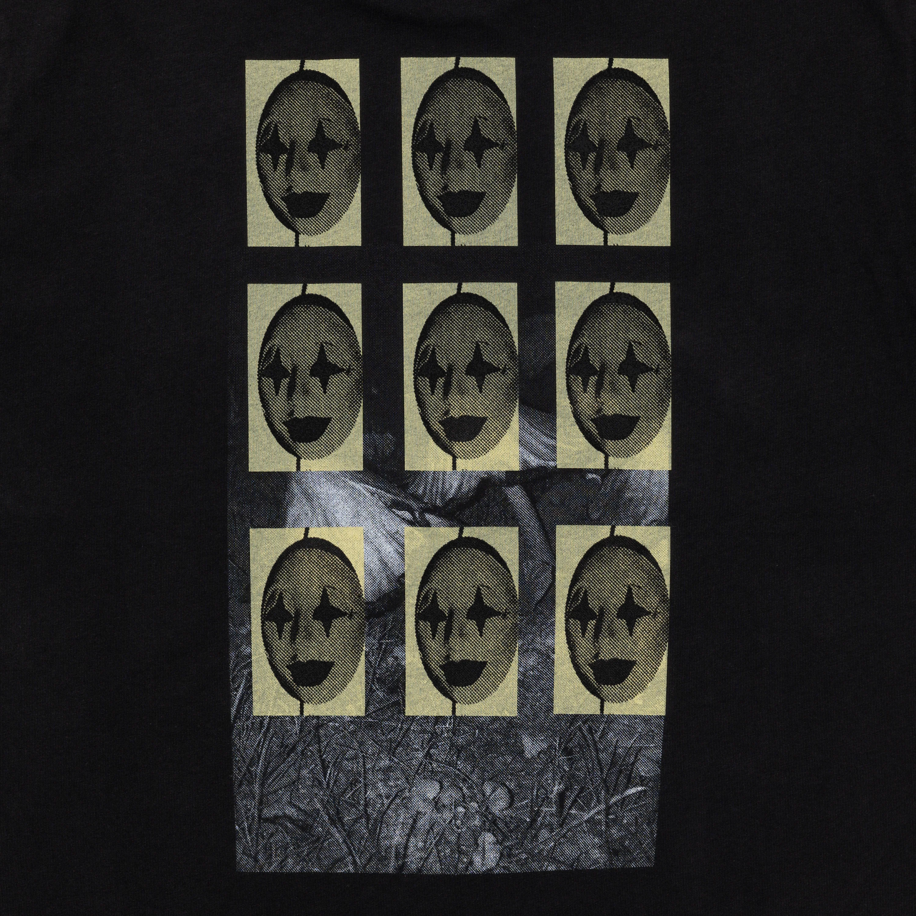 loosejoints/ルーズジョインツ/MISHA HOLLENBACH - 'WHAT DID YOU DO AT THE FOUNTAIN?' S/S TEE BLACK S