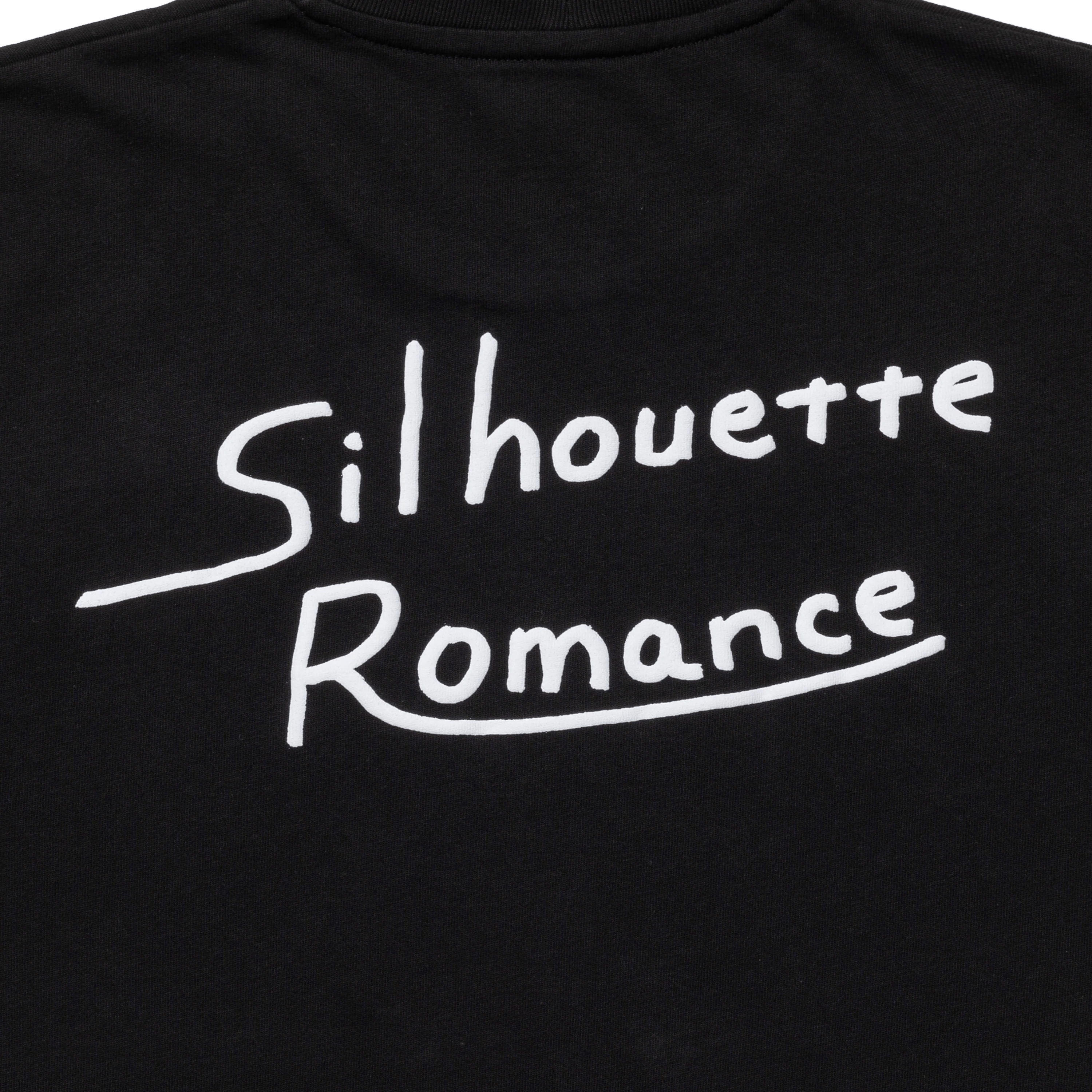 loosejoints/ルーズジョインツ/TOMOO GOKITA - 'SILHOUETTE ROMANCE' S/S TEE BLACK S