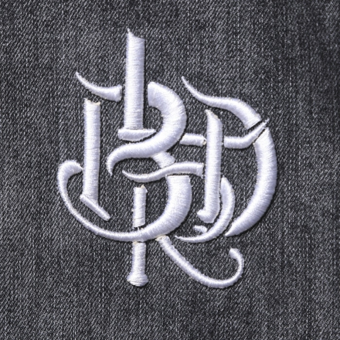 Liberaiders/リベレイダース/DENIM BASEBALL SHIRT BLACK M