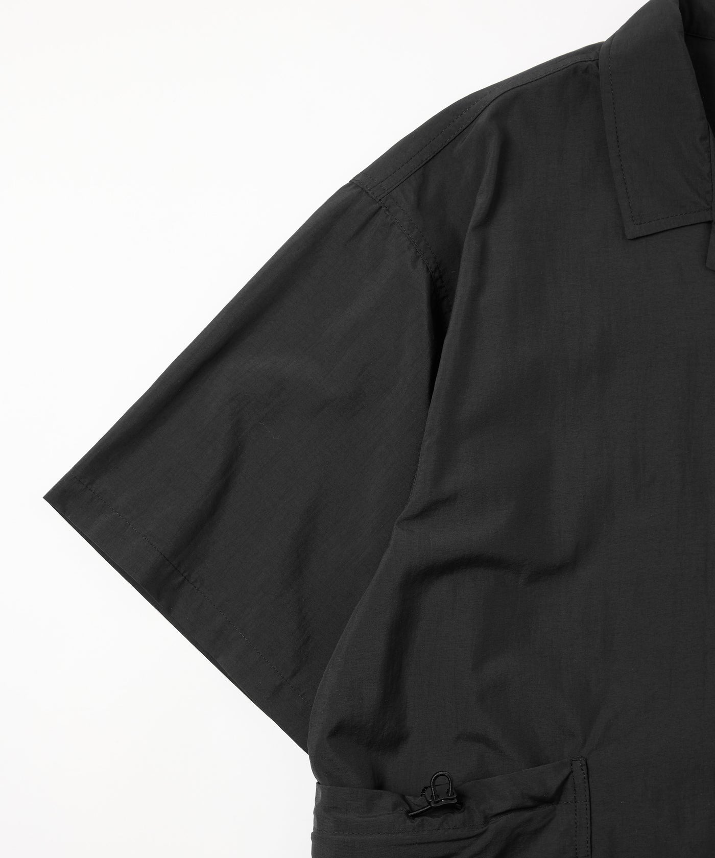 meltum × WILDTHINGS/メルタム × ワイルドシングス/SUPPLEX POUCH SHIRT BLACK 2