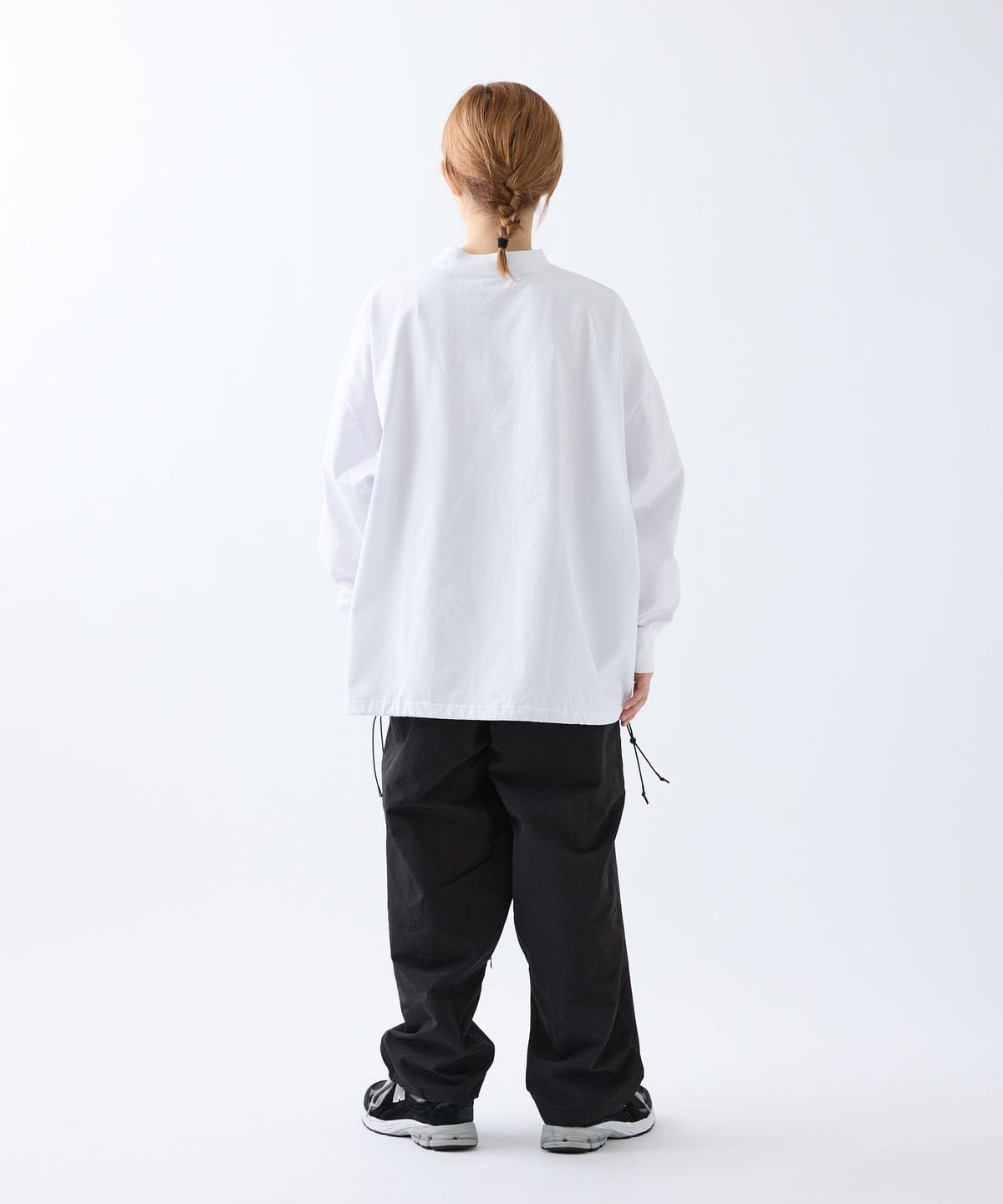 meltum/メルタム/BALLOON TEE L/S WHITE 2