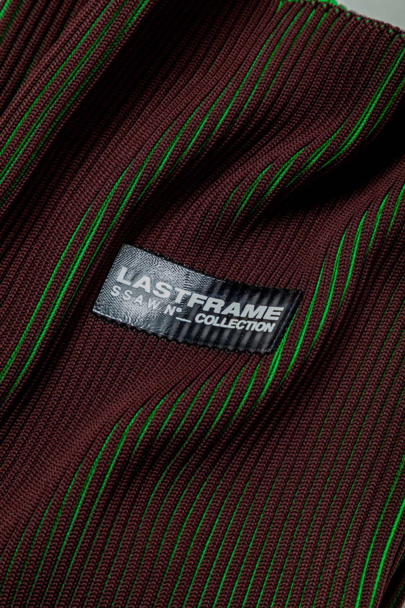 LASTFLAME／ラストフレーム/KASANE MARKET BAG SMALL / BROWN × GREEN BROWN × GREEN F