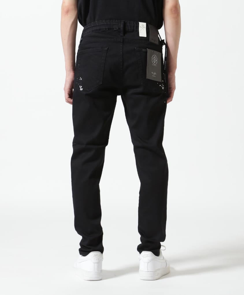 SURT/サート/BLACK ペンキデニム BLACK XS
