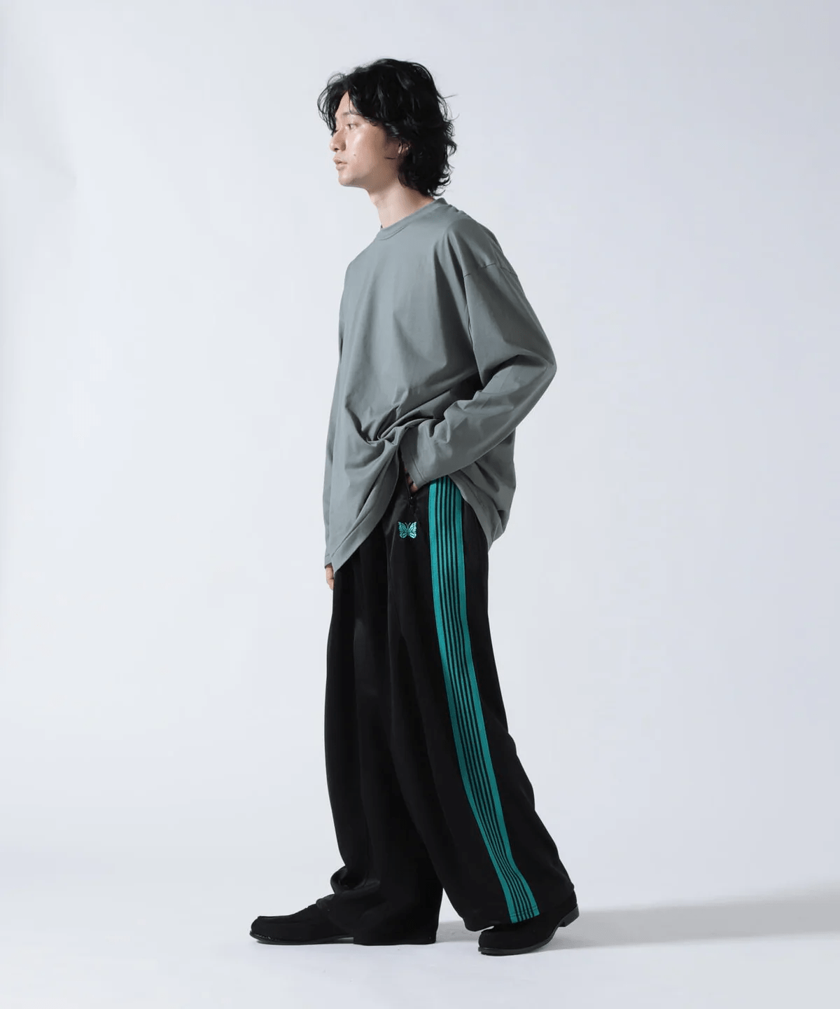 NEEDLES【B’2nd EXCLUSIVE】/ニードルズ【B'2nd別注】H.D. Track Pant - Poly Smooth / 2026 S/S BLACK(1) XS