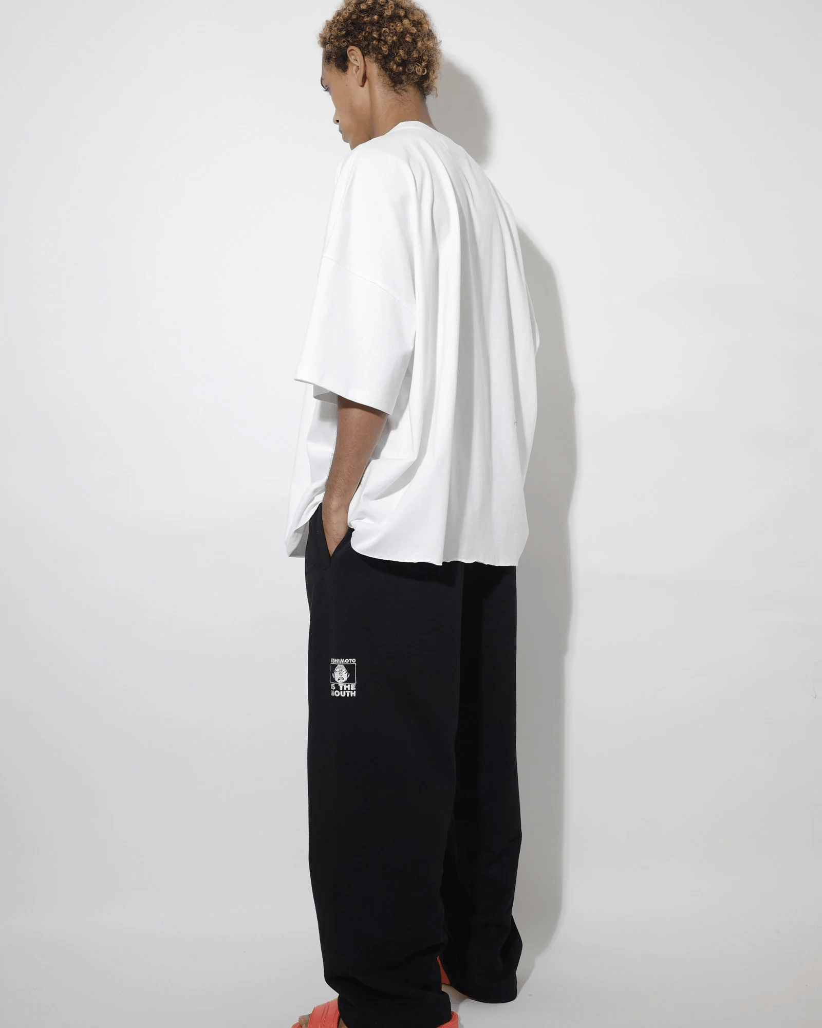 NISHIMOTO IS THE MOUTH/ニシモトイズザマウス/WIDE S/S TEE NIM-EWD01 WHITE S-M