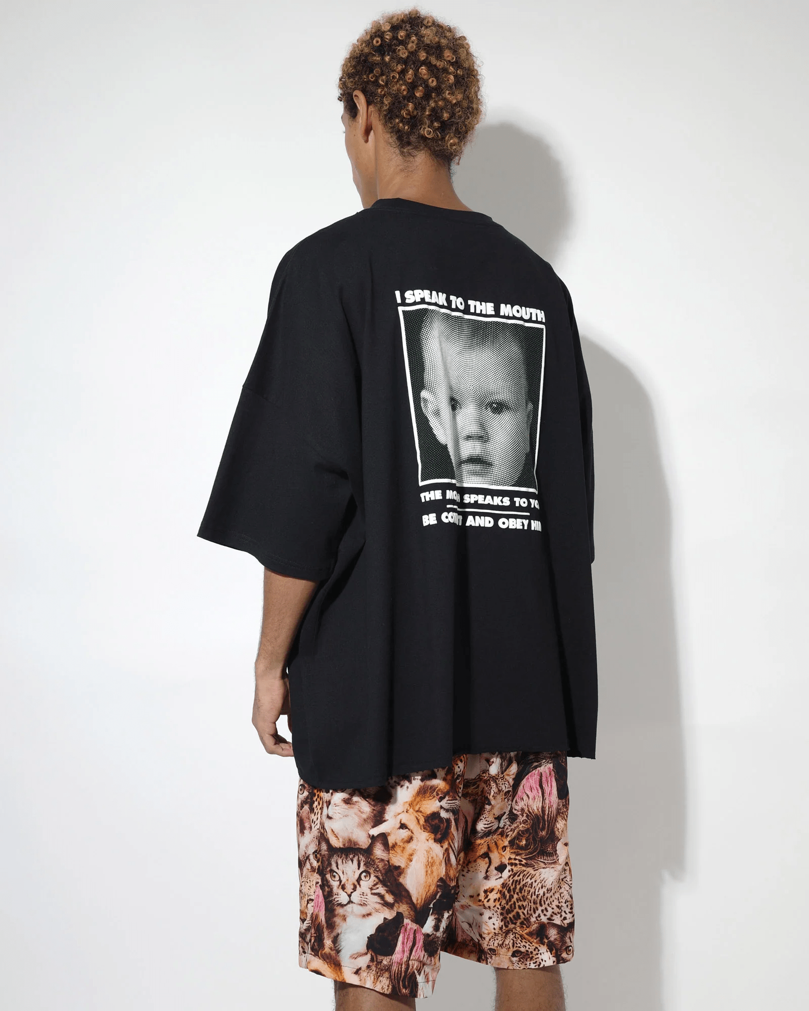 NISHIMOTO IS THE MOUTH/ニシモトイズザマウス/WIDE S/S TEE NIM-LWD11C BLACK S-M