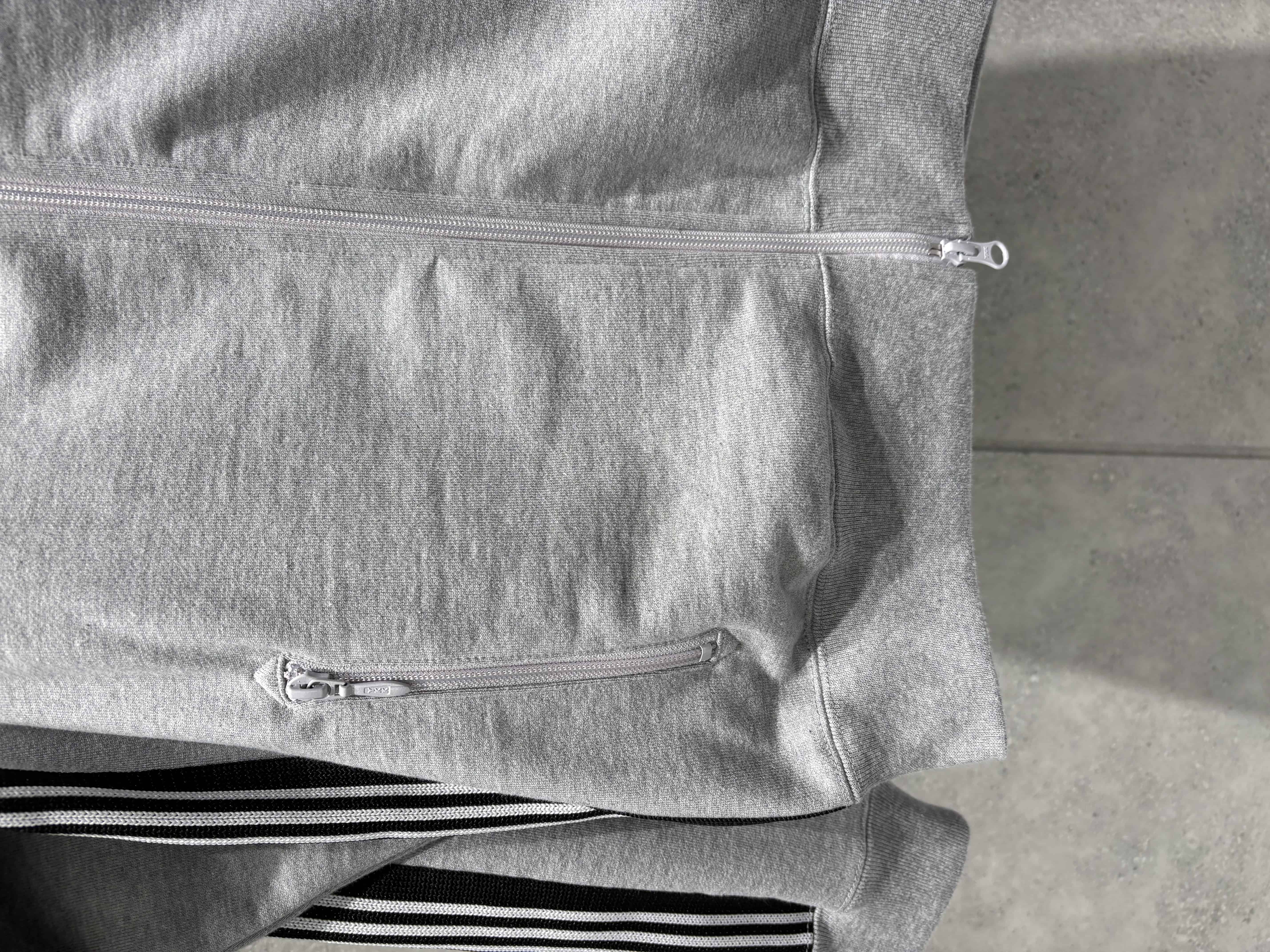 Needles/ニードルズ/【B'2nd EXCLUSIVE】Track Jacket - Cotton Jersey GRAY×WHITE M