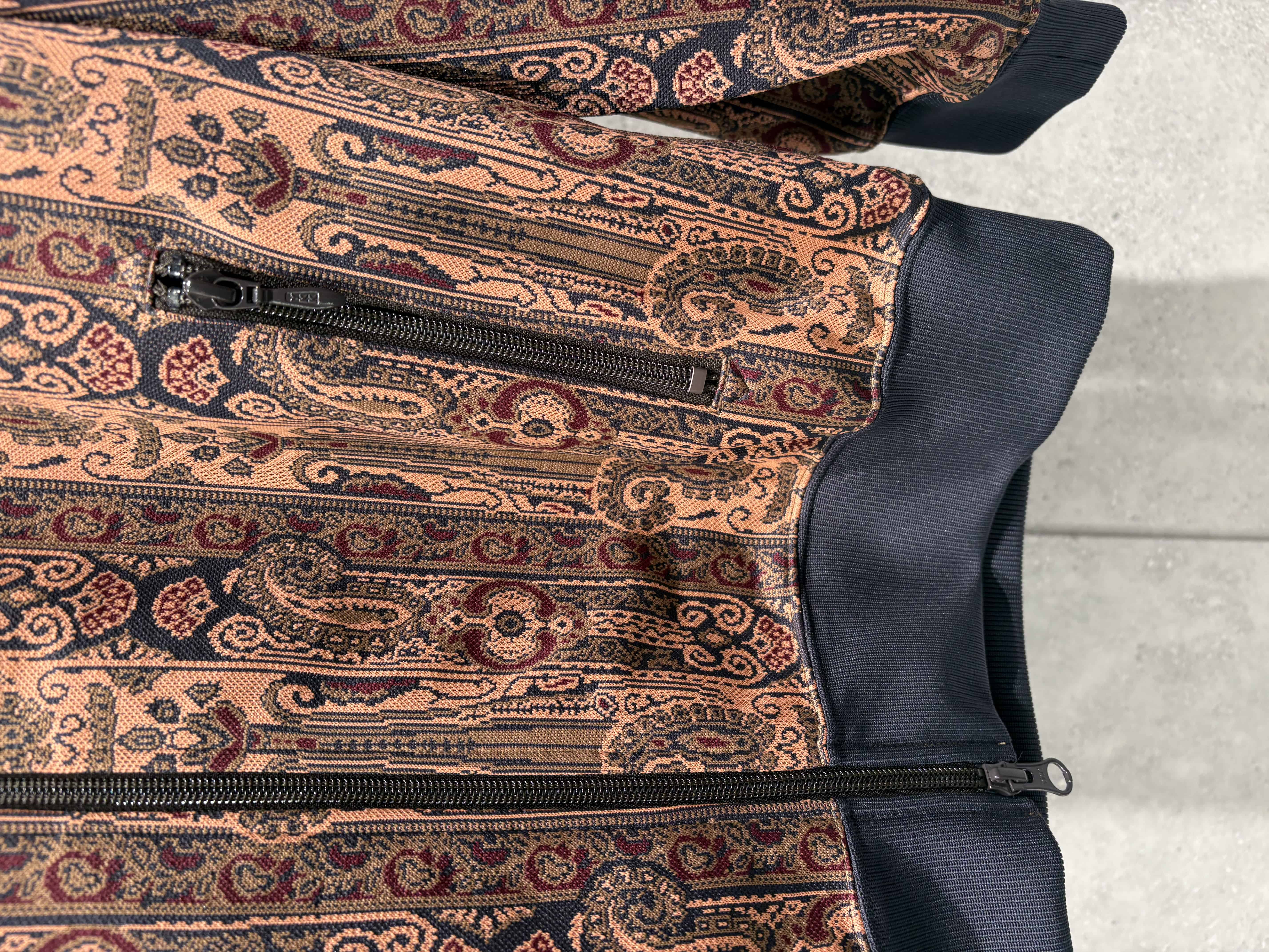 Needles/ニードルズ/Track Jacket -POLY JACQUARD E-Orange S