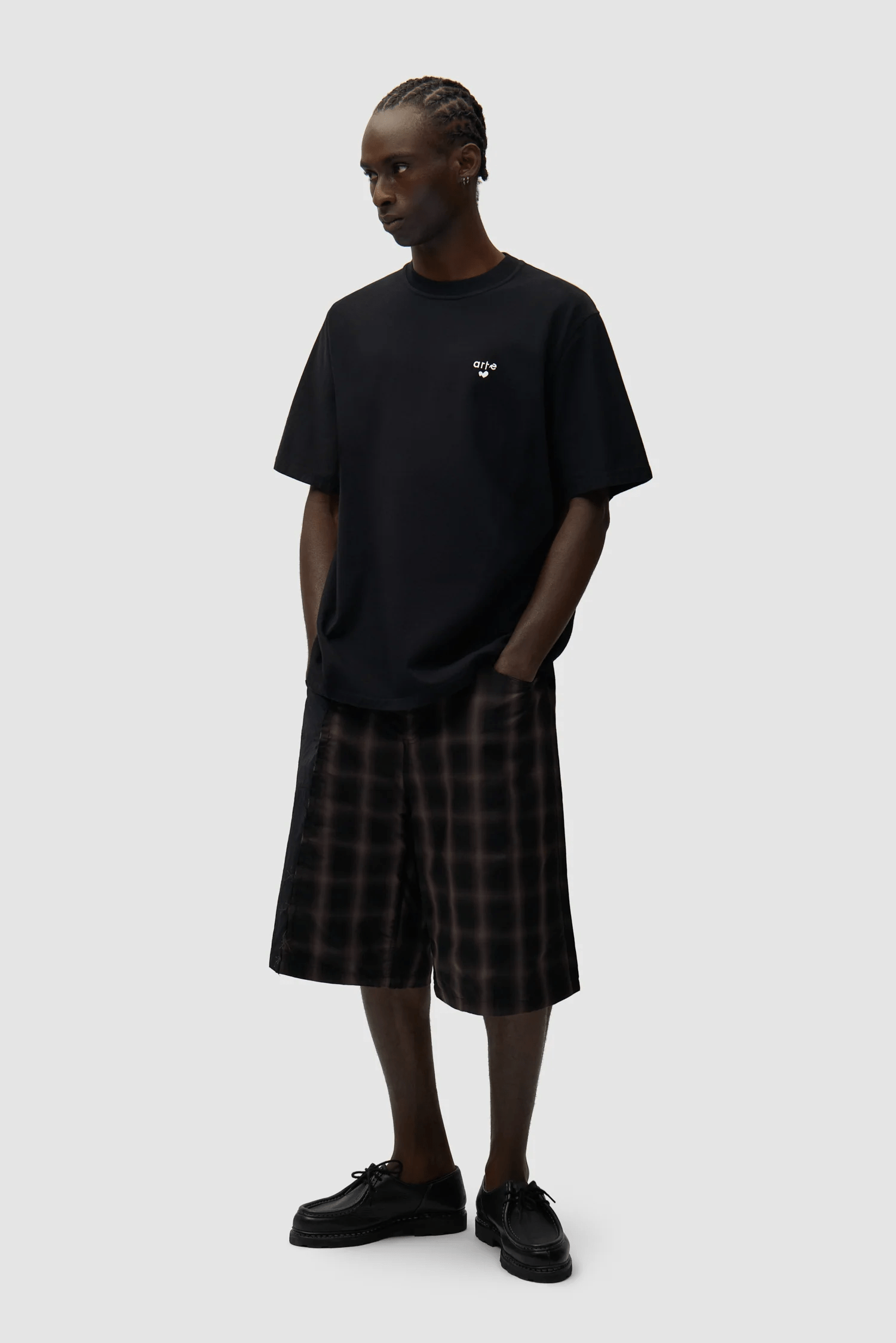 ARTE ANTWERP/アルテ アントワープ/Heart Logo T-shirt BLACK S