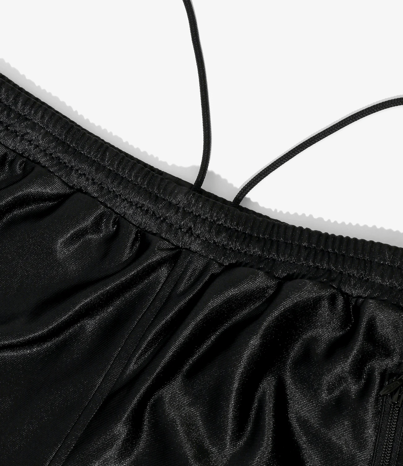 Needles/ニードルズ/TRACK PANT - TRICOT SATEEN BLACK S