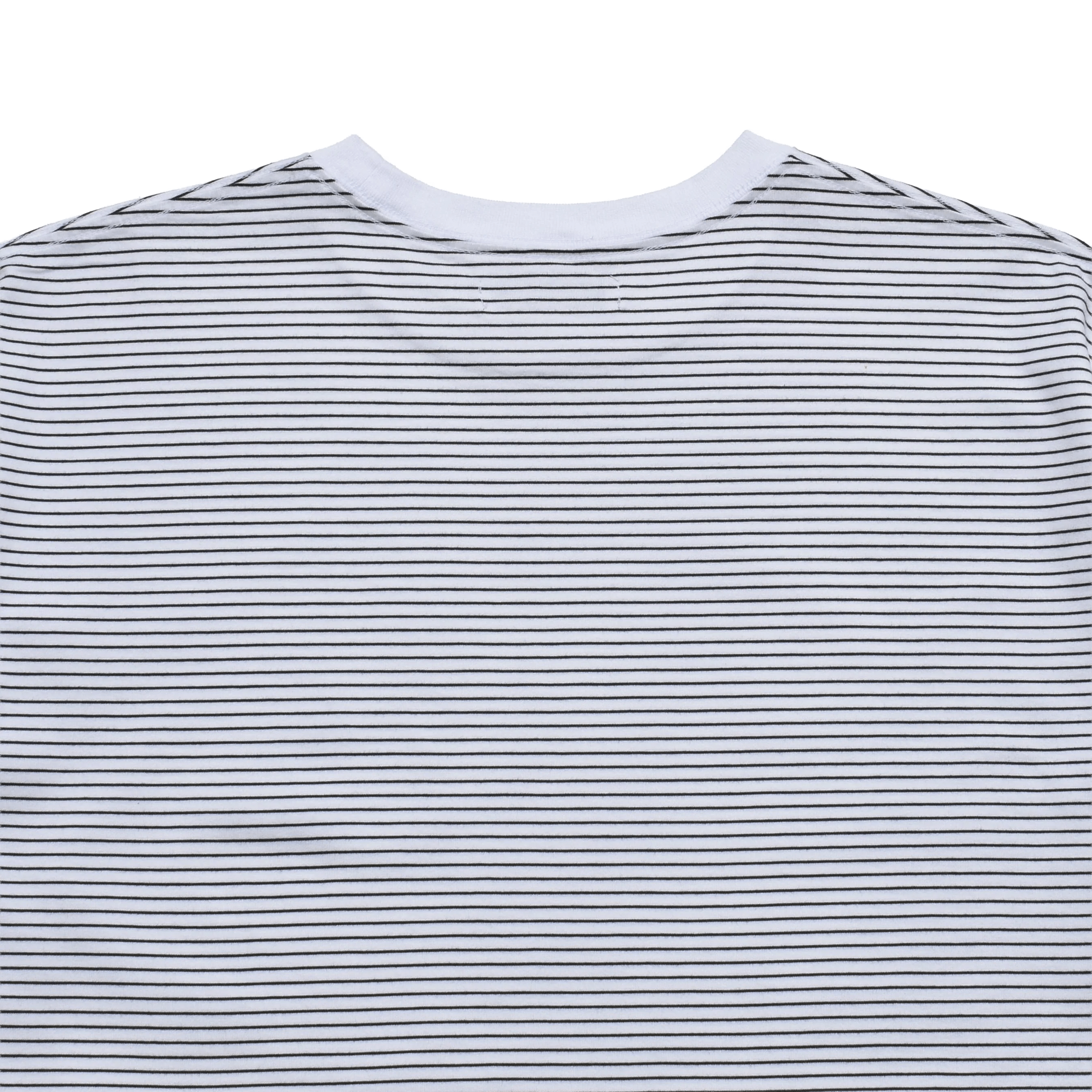 MINEDENIM/マインデニム/Micro Border Loose Crewneck T-SH WPL 1